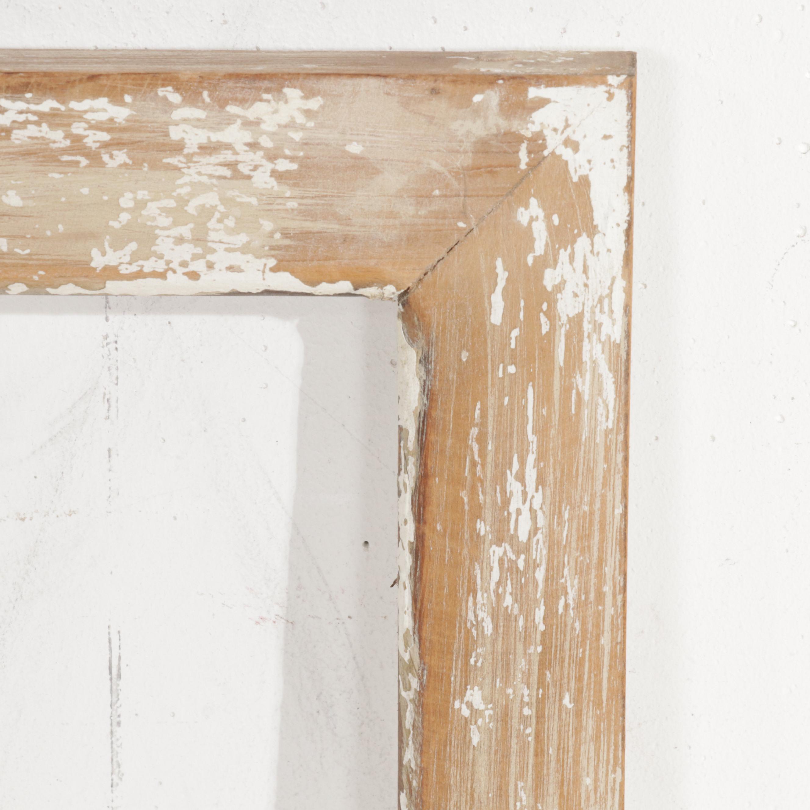 Pair of Farmhouse Style Six-Pane Window Frames