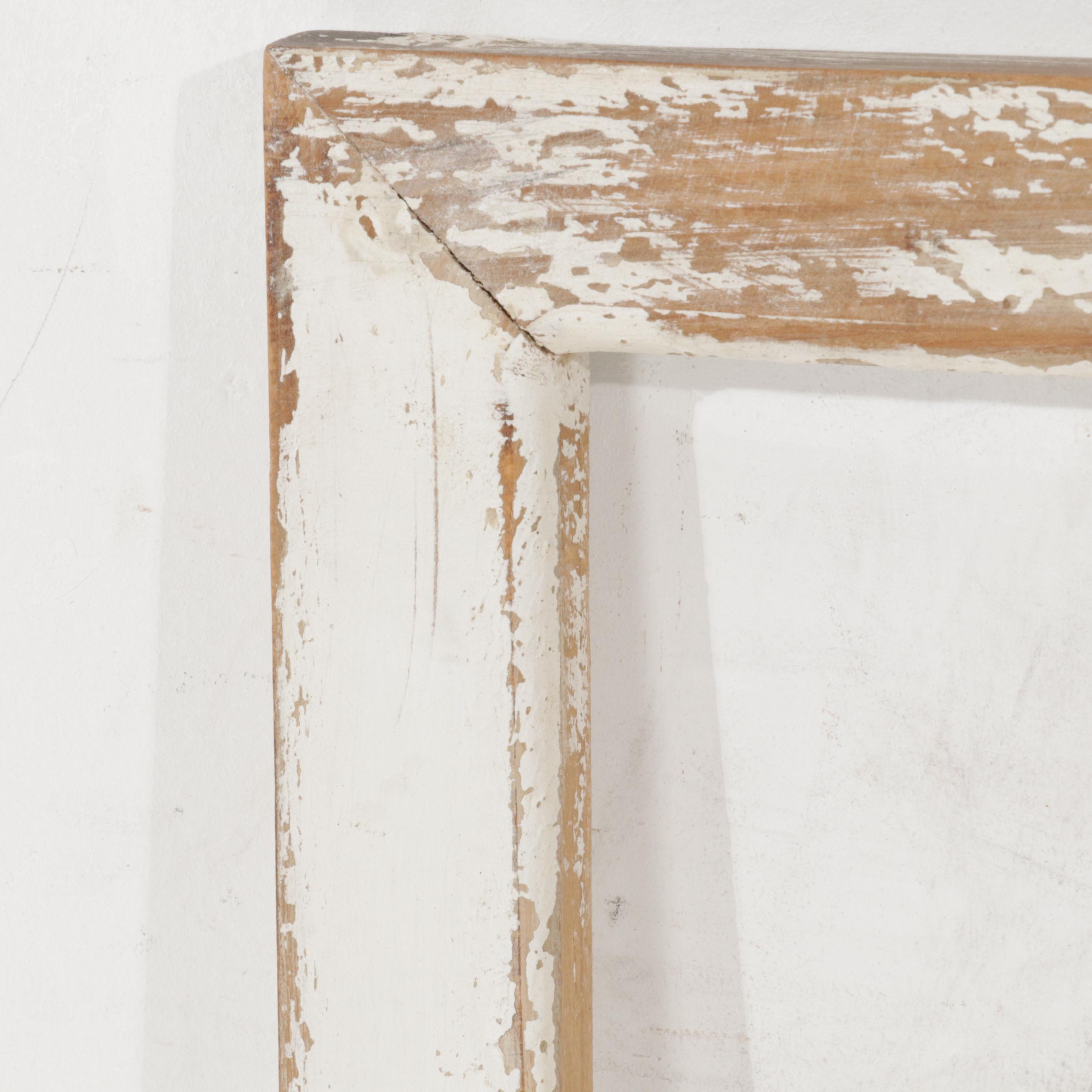 Pair of Farmhouse Style Six-Pane Window Frames