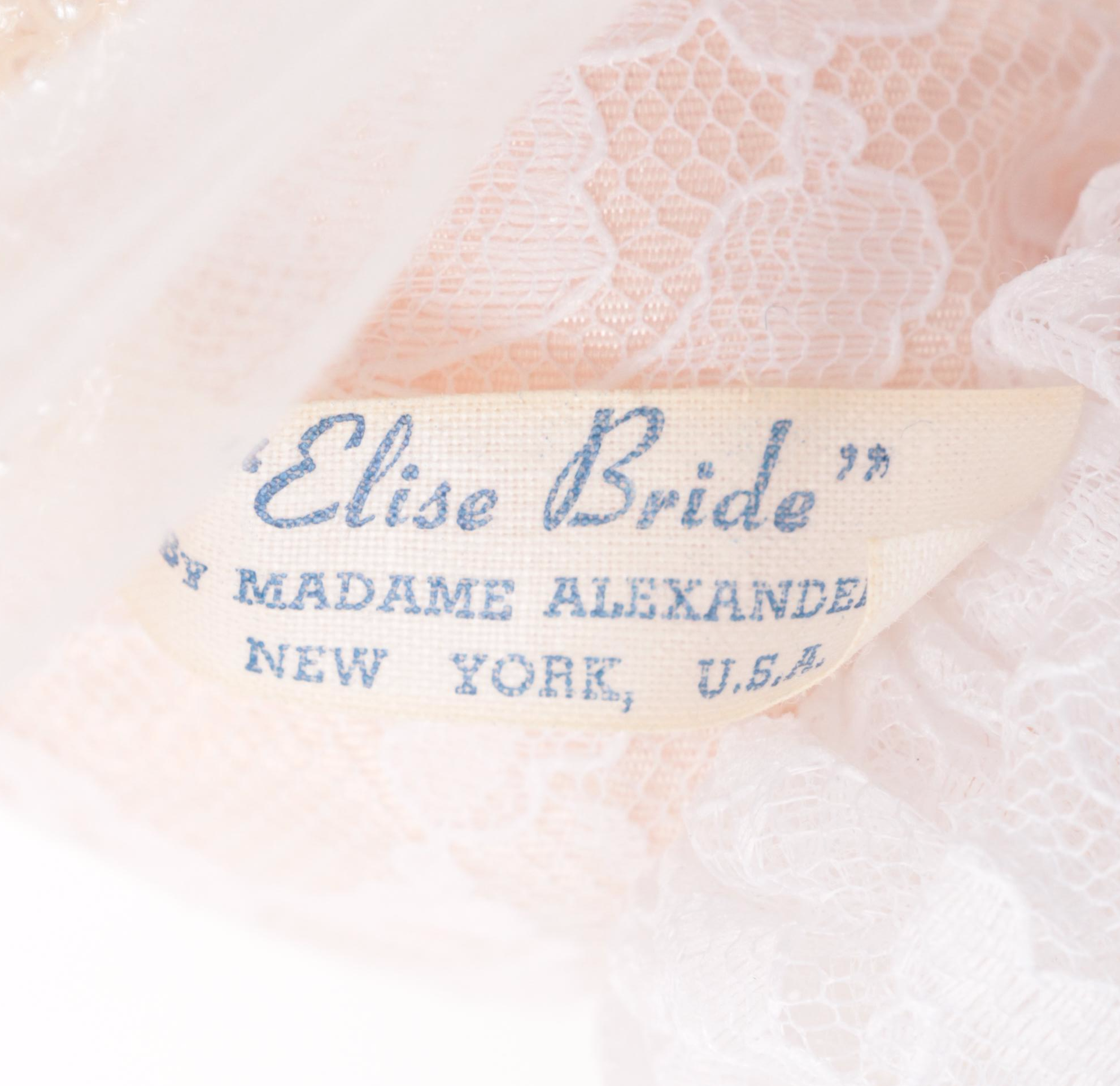 Madame Alexander "Elise" Bride and Bridesmaid Dolls