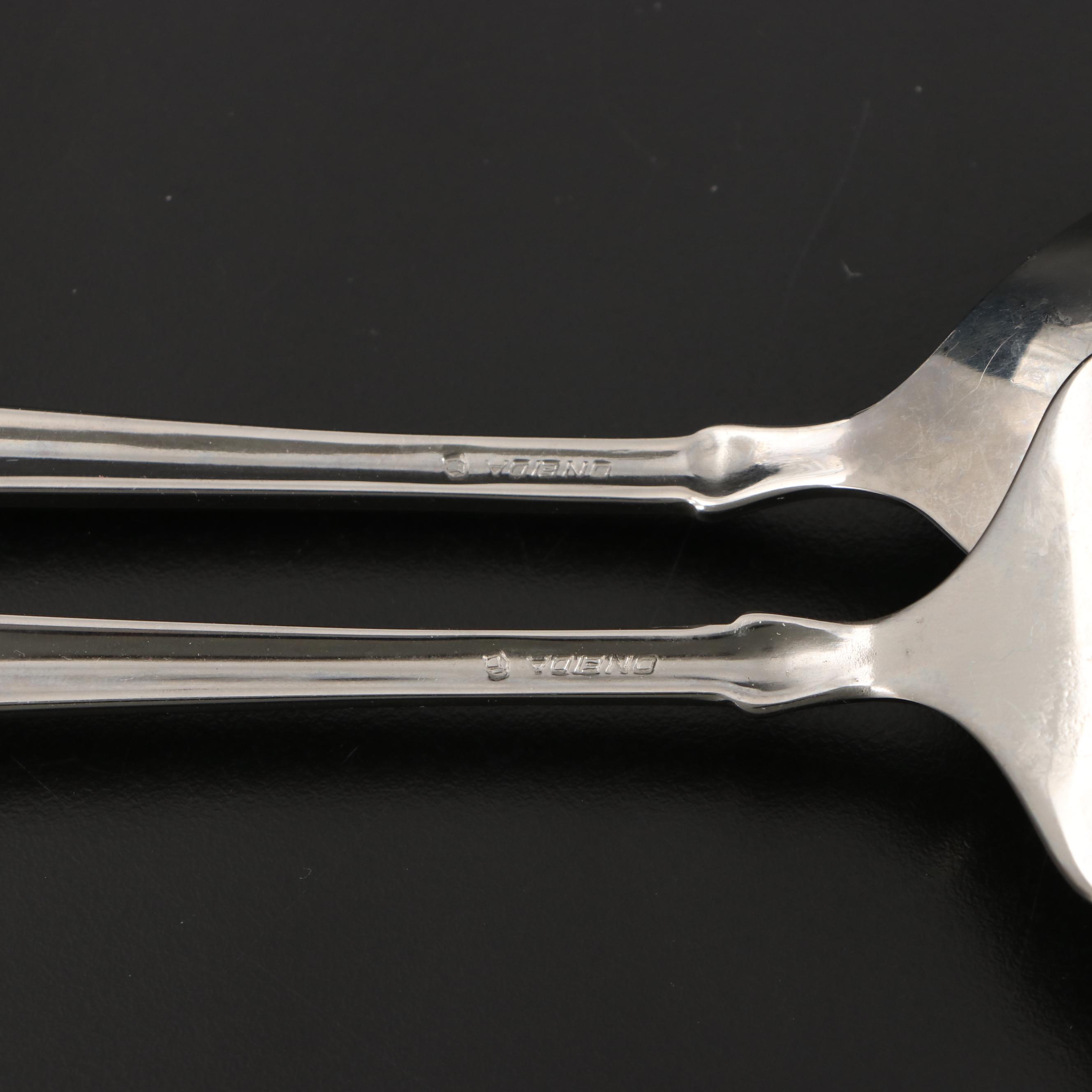 Oneida "Golden Juilliard" Stainless Steel Flatware