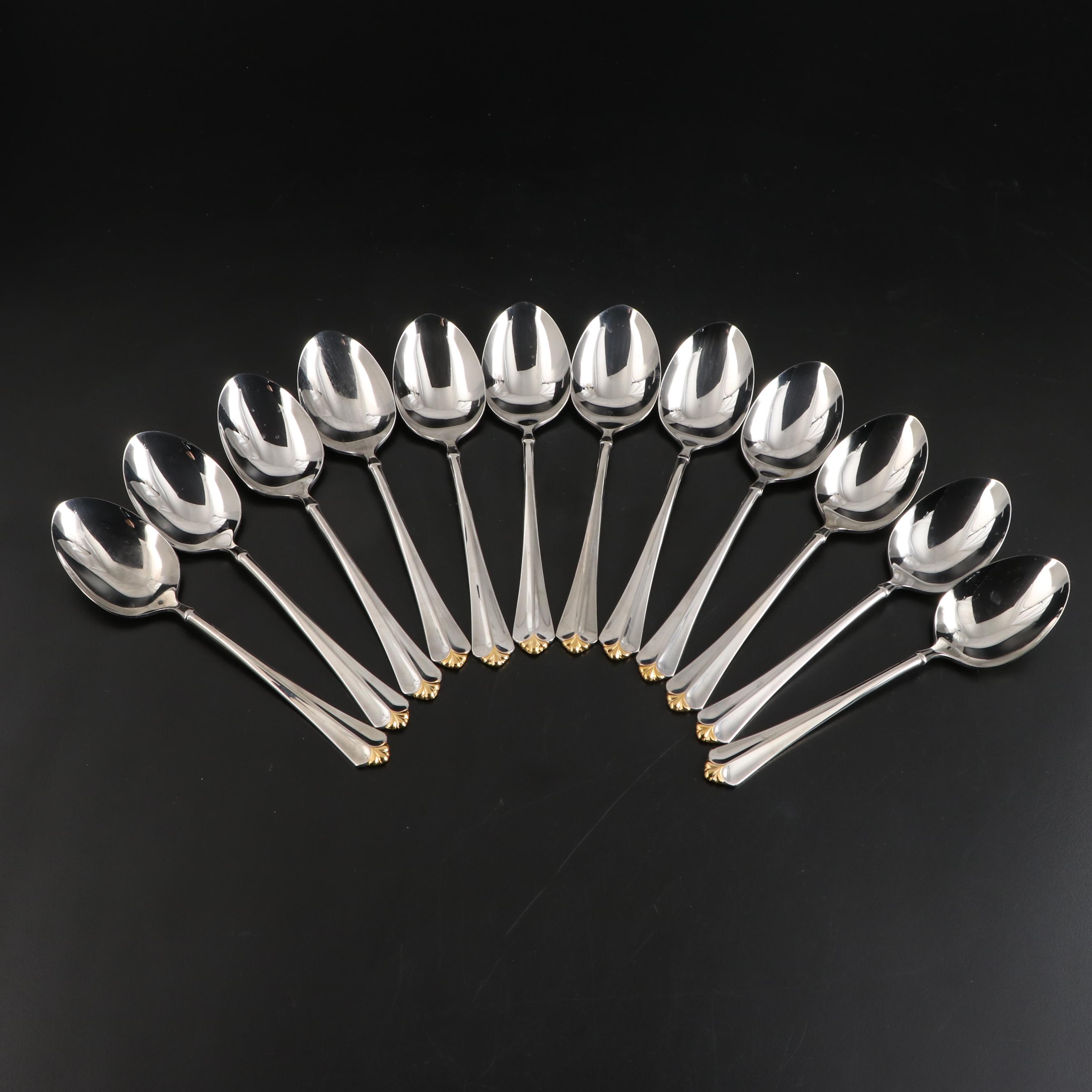 Oneida "Golden Juilliard" Stainless Steel Flatware