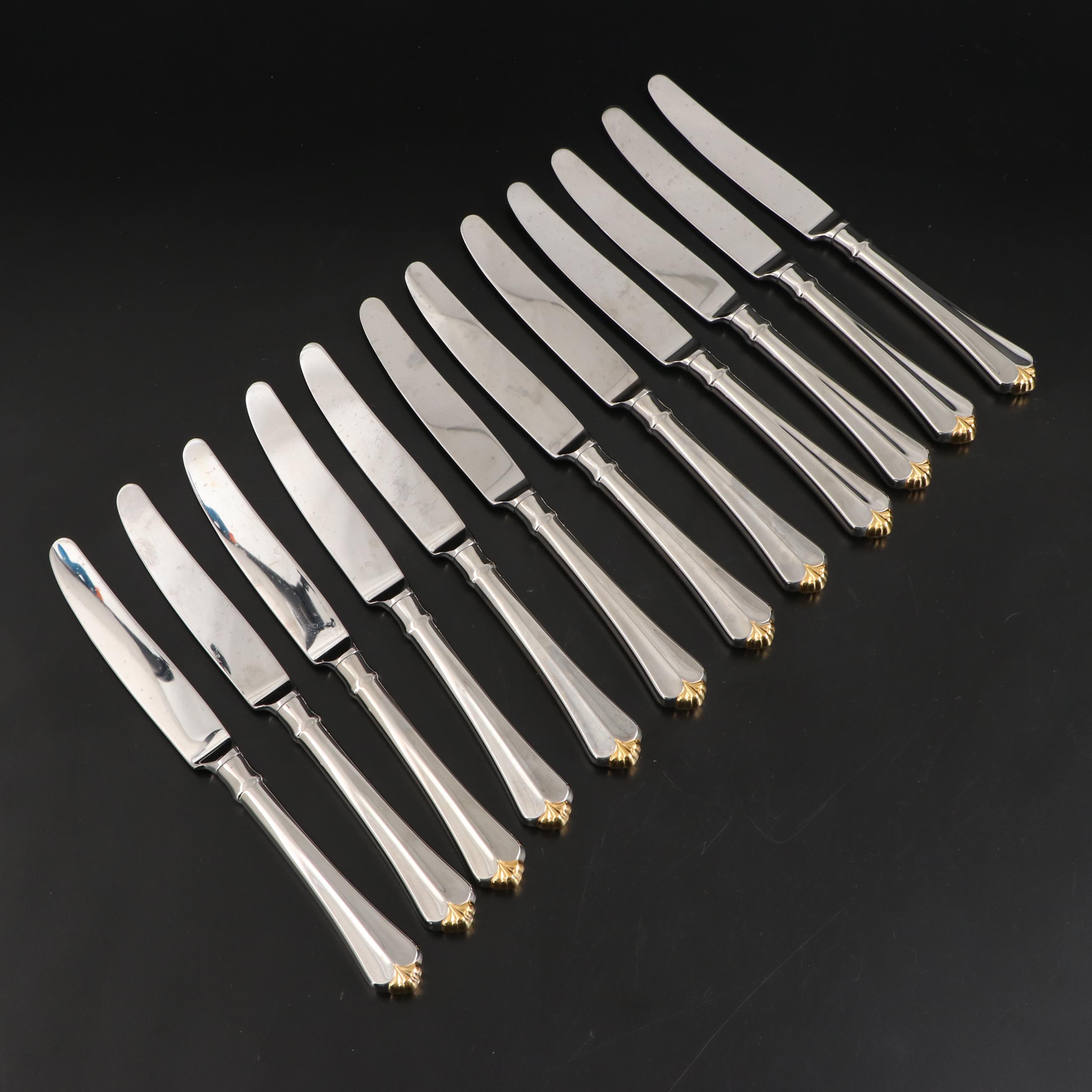 Oneida "Golden Juilliard" Stainless Steel Flatware