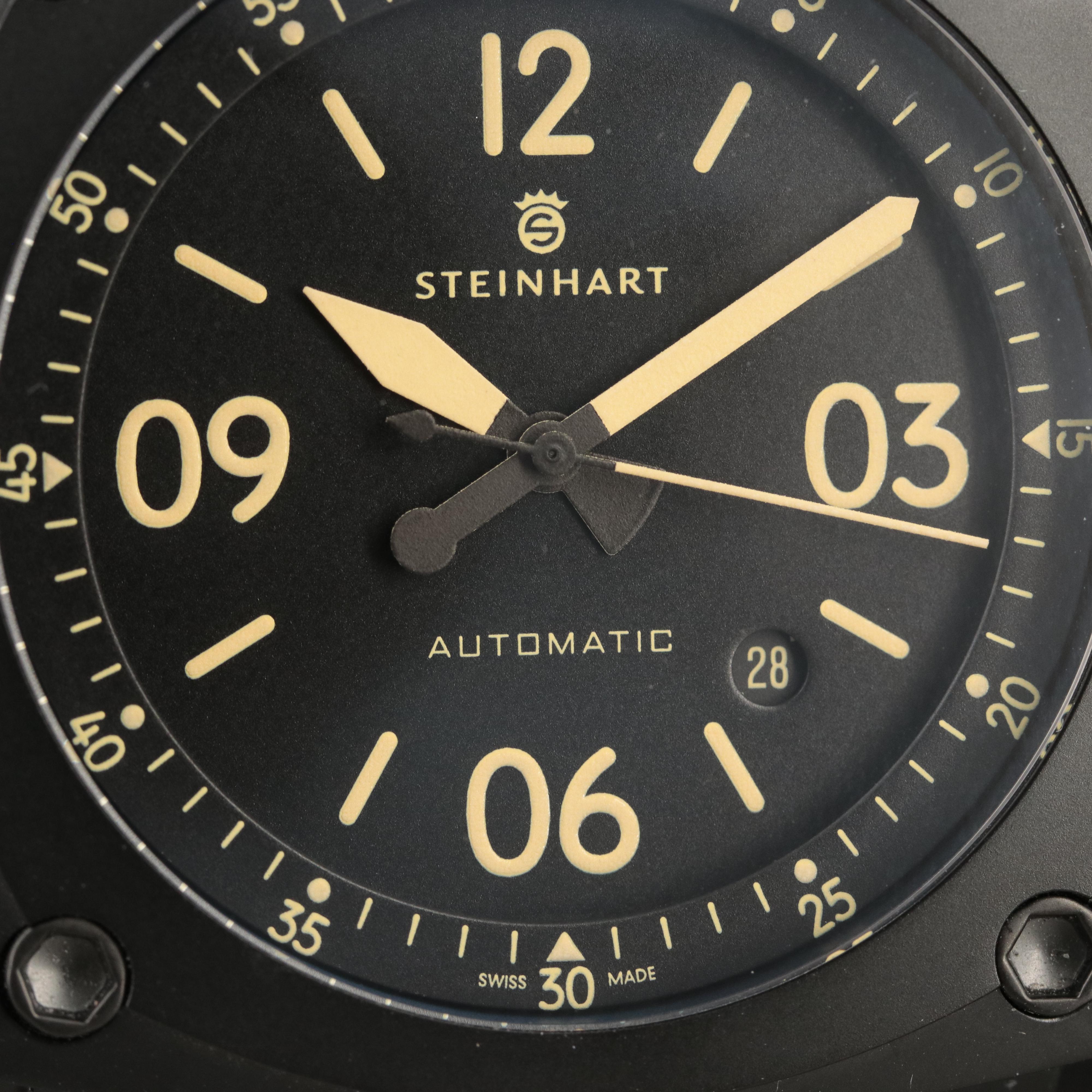 Steinhart Aviation Automatic Stainless Steel Watch