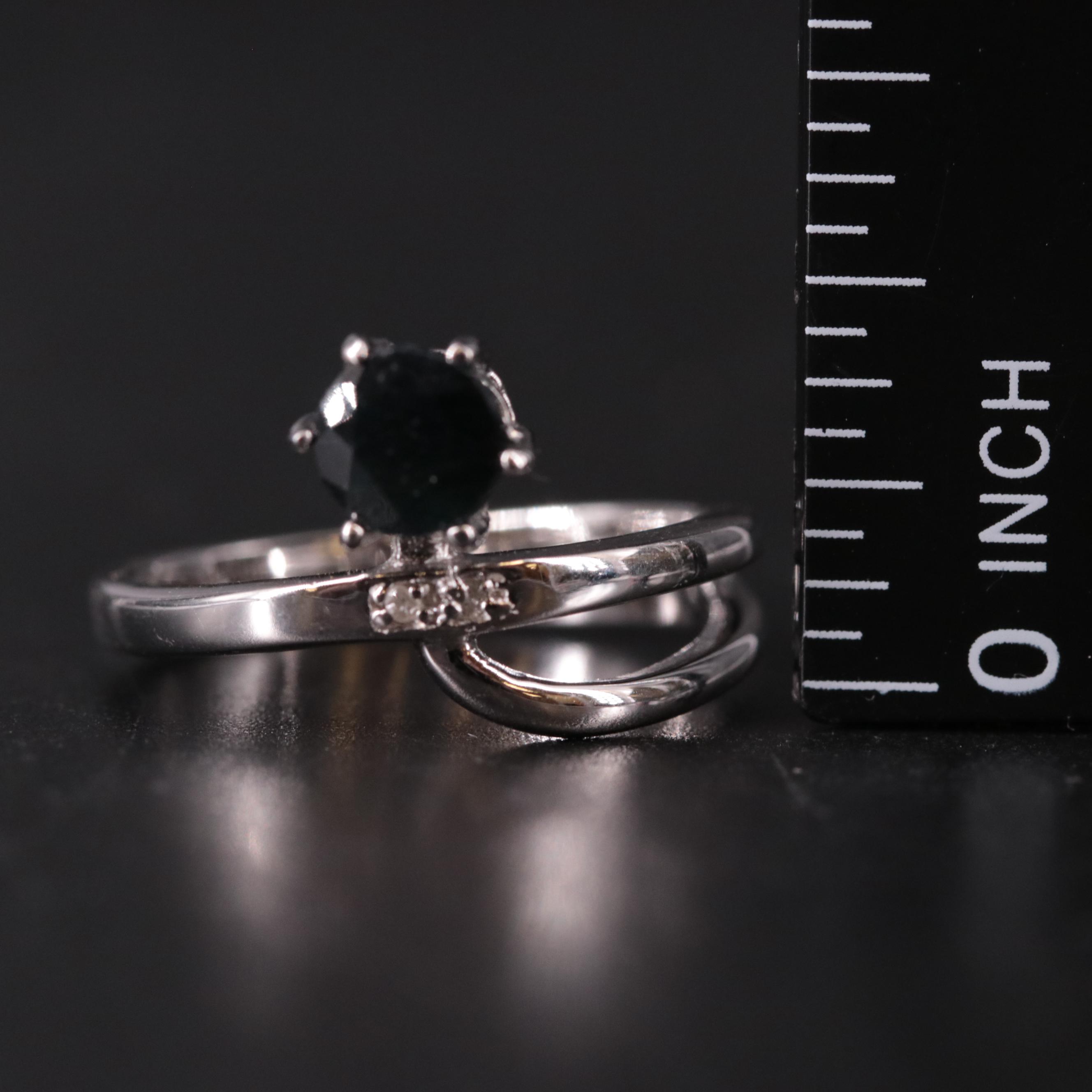 Sterling Silver Gemstone Ring