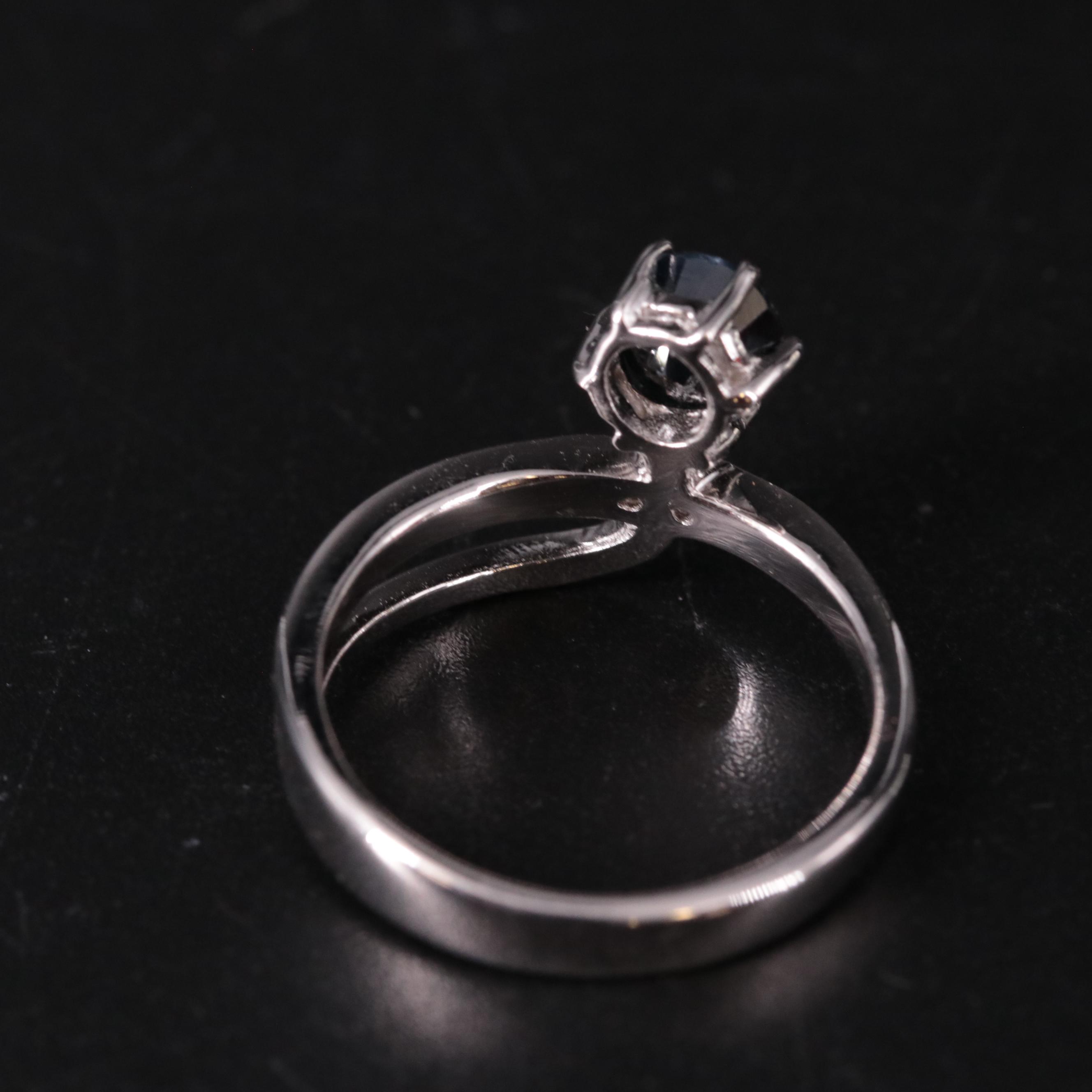 Sterling Silver Gemstone Ring