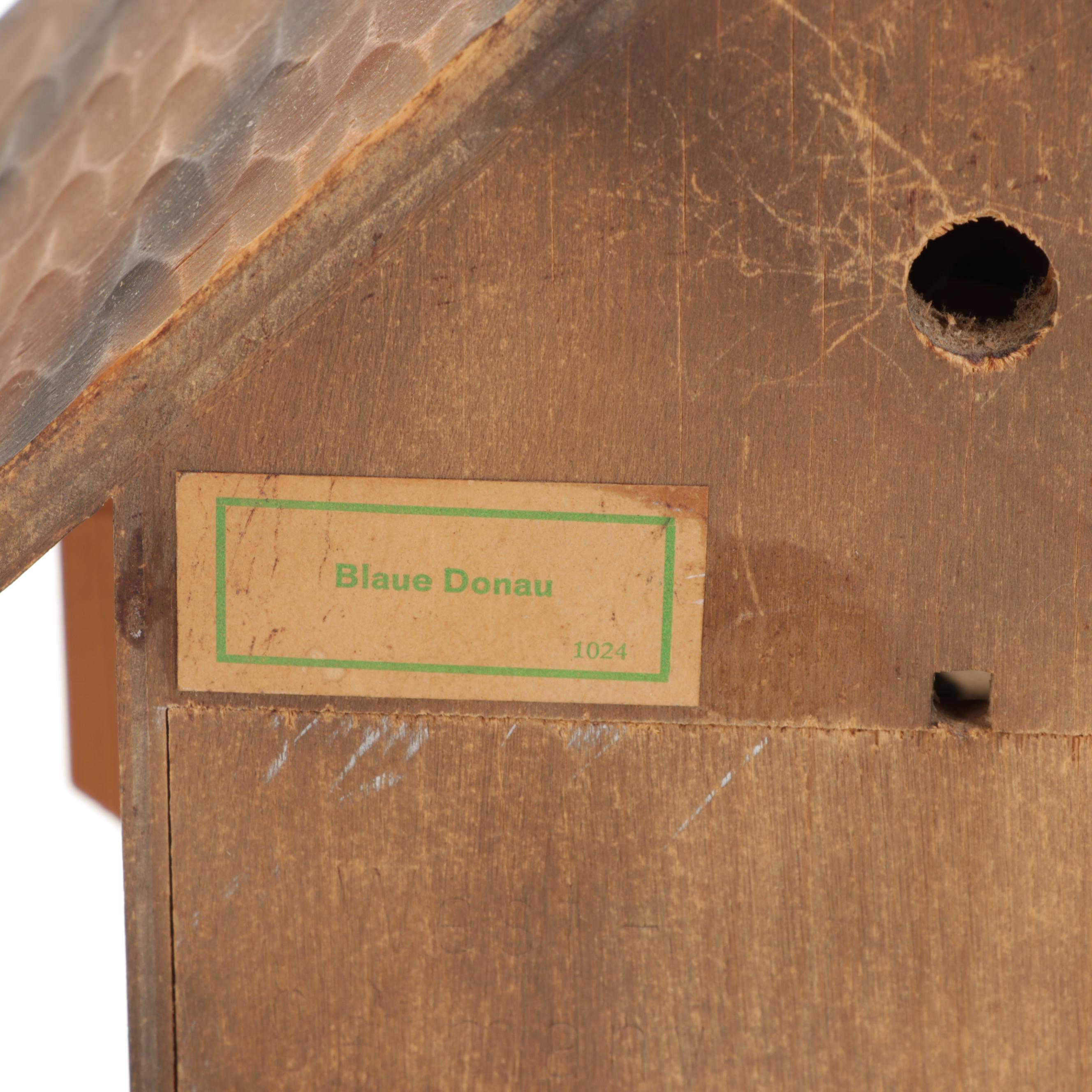 Emil Schmeckenbecher Black Forest "Blaue Donau" Cuckoo Clock