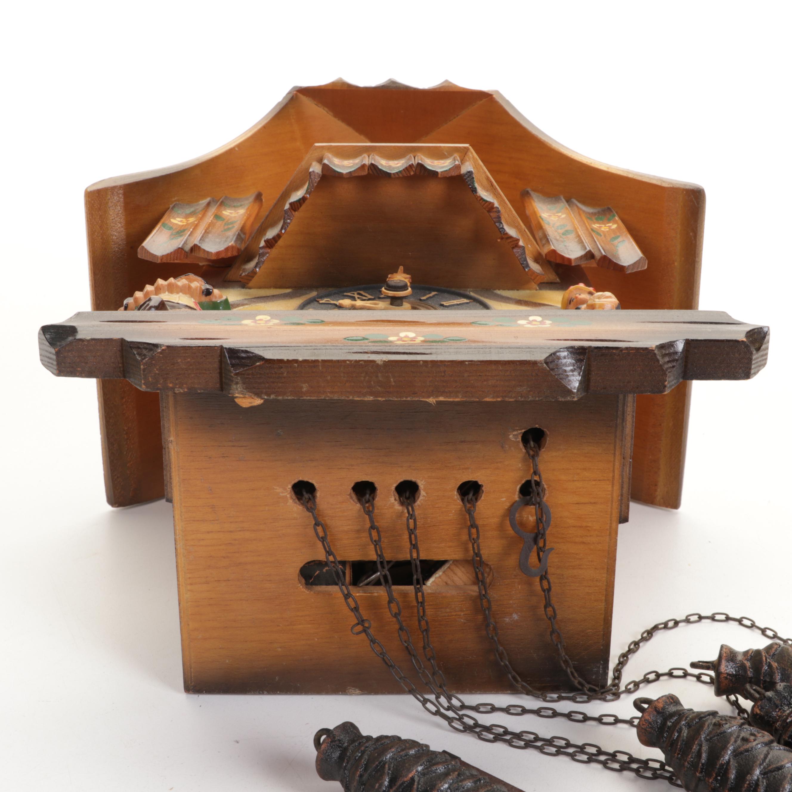 Emil Schmeckenbecher Black Forest "Blaue Donau" Cuckoo Clock