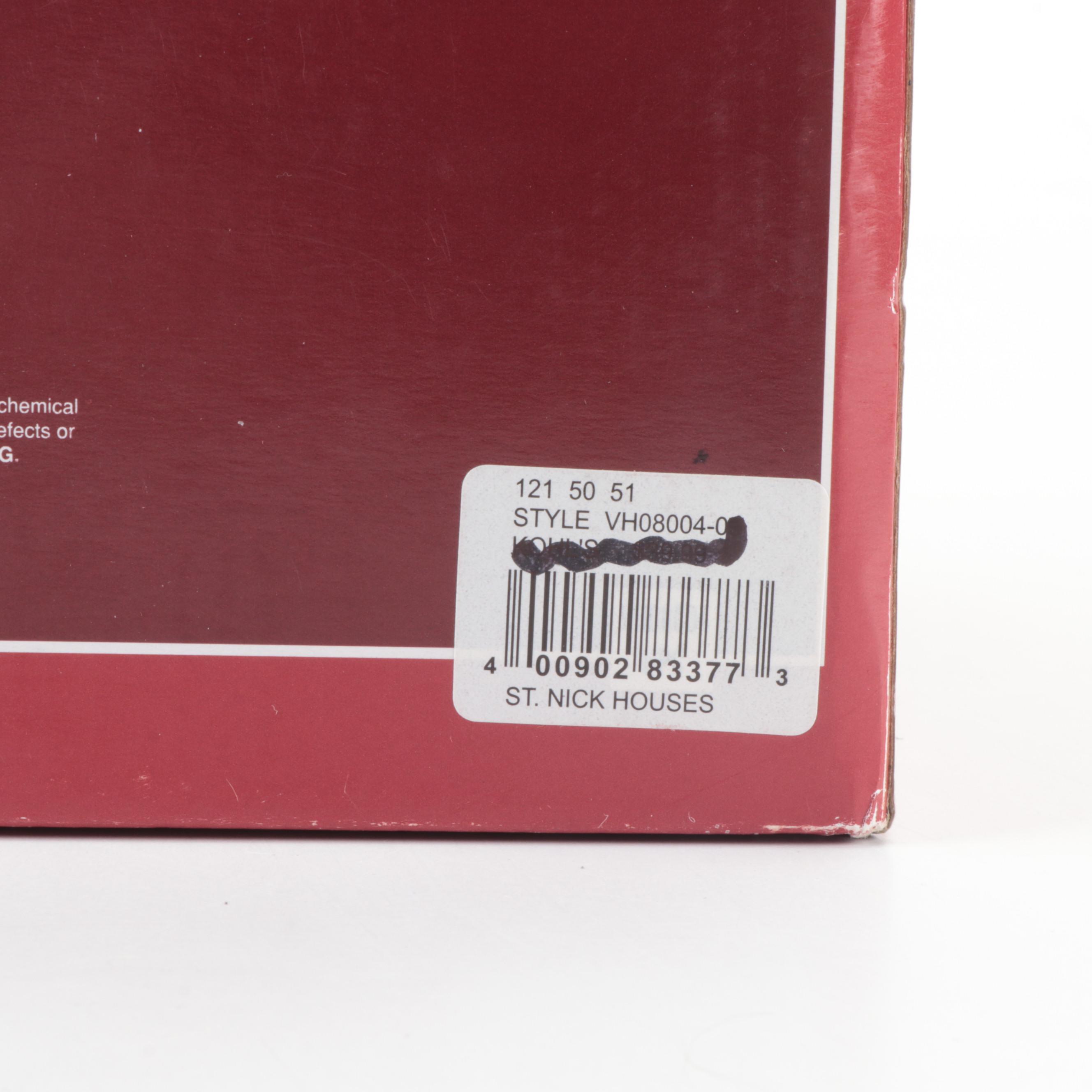 Mr. Christmas and St. Nicholas Square Christmas Village Accessories