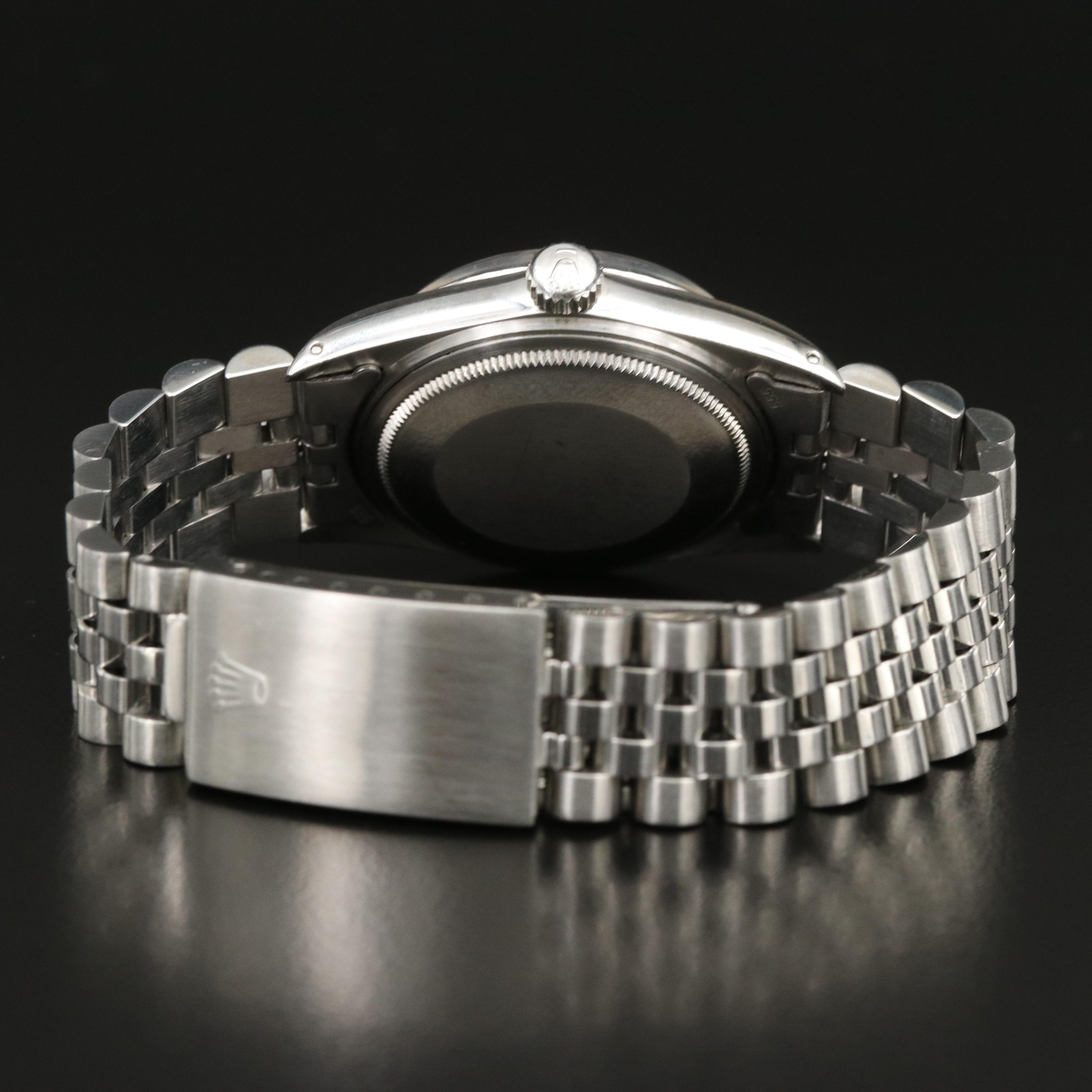 1982 Rolex Datejust Blue Dial Watch