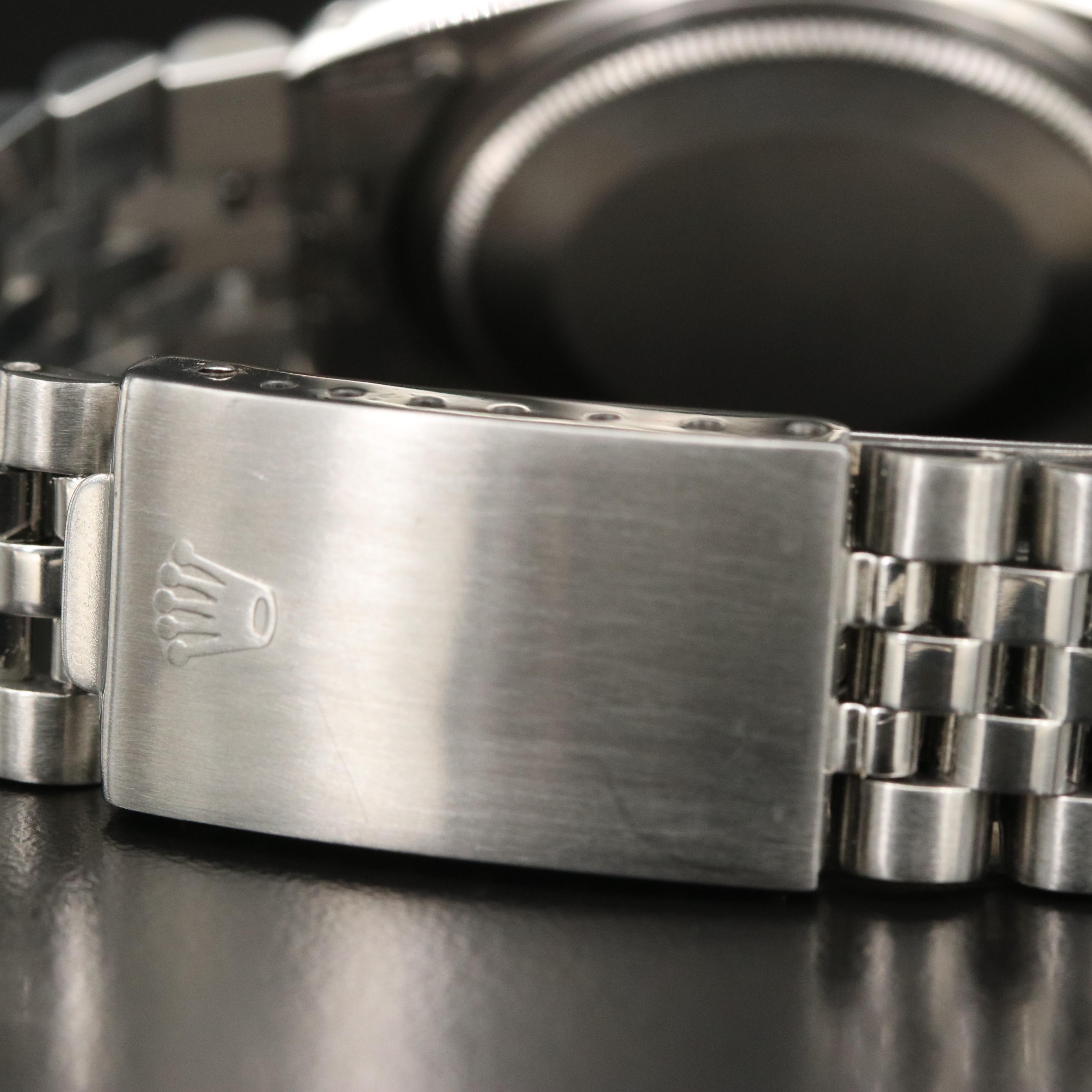 1982 Rolex Datejust Blue Dial Watch