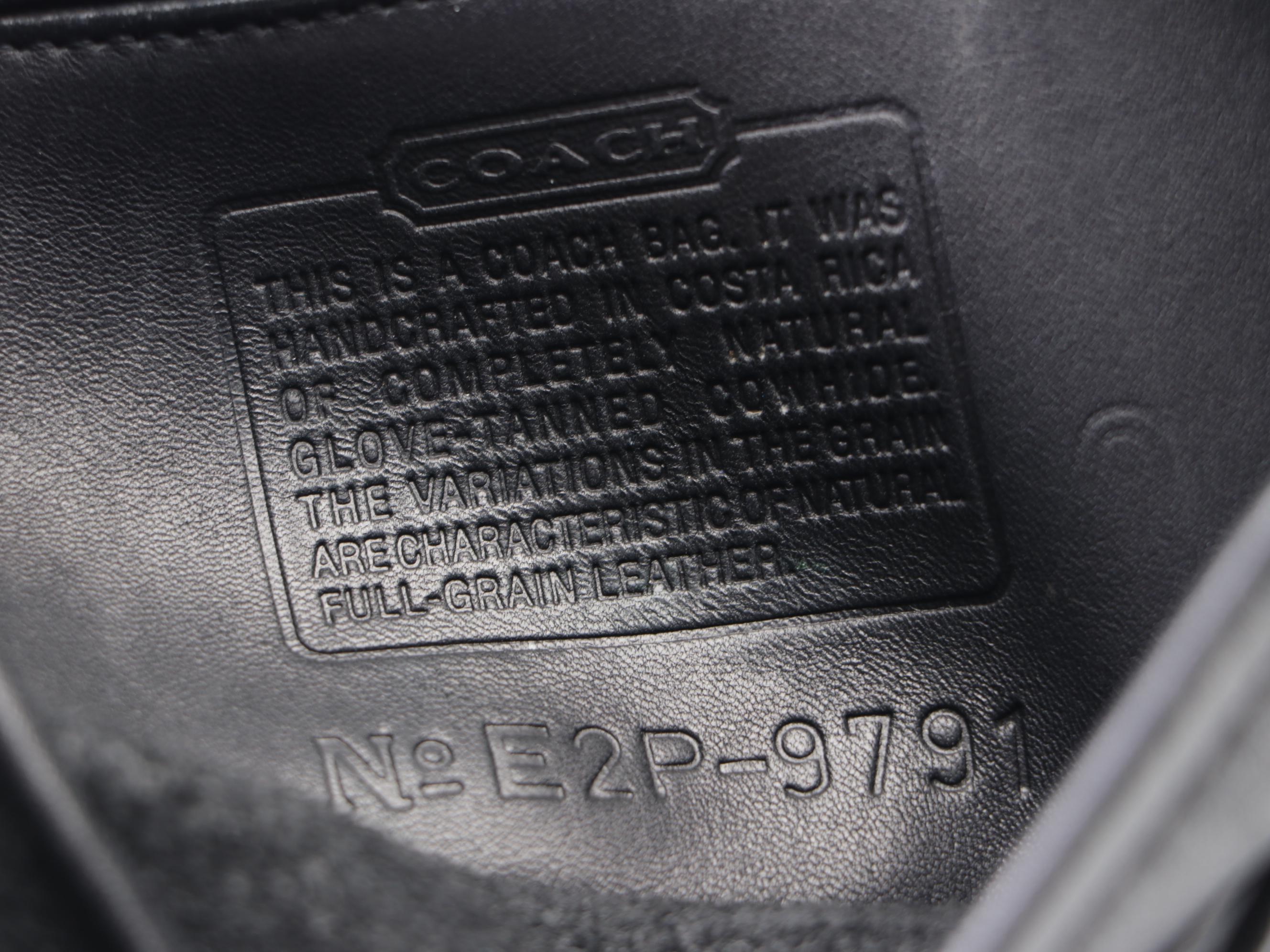 Coach Leather Backpack Purse