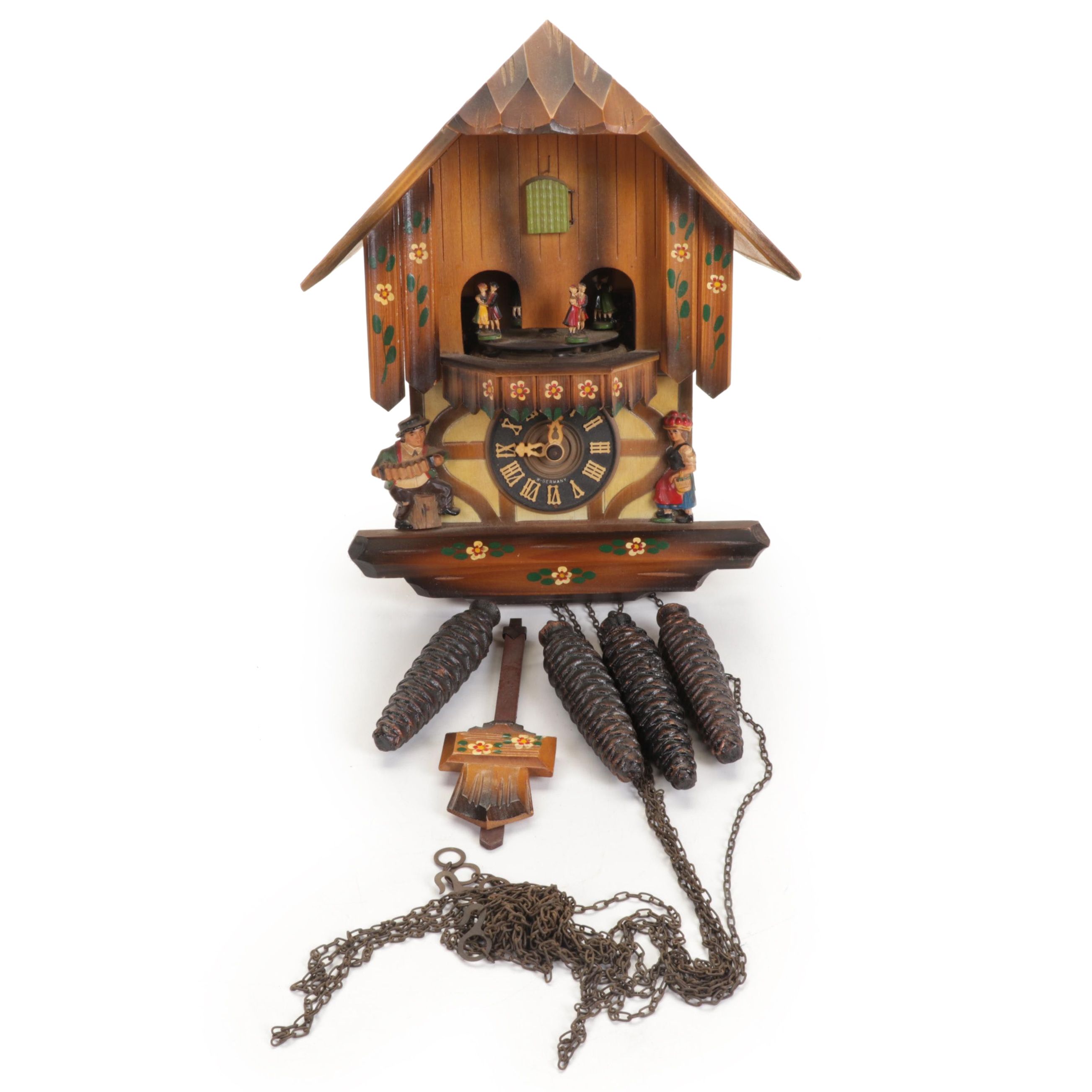 Emil Schmeckenbecher Black Forest "Blaue Donau" Cuckoo Clock