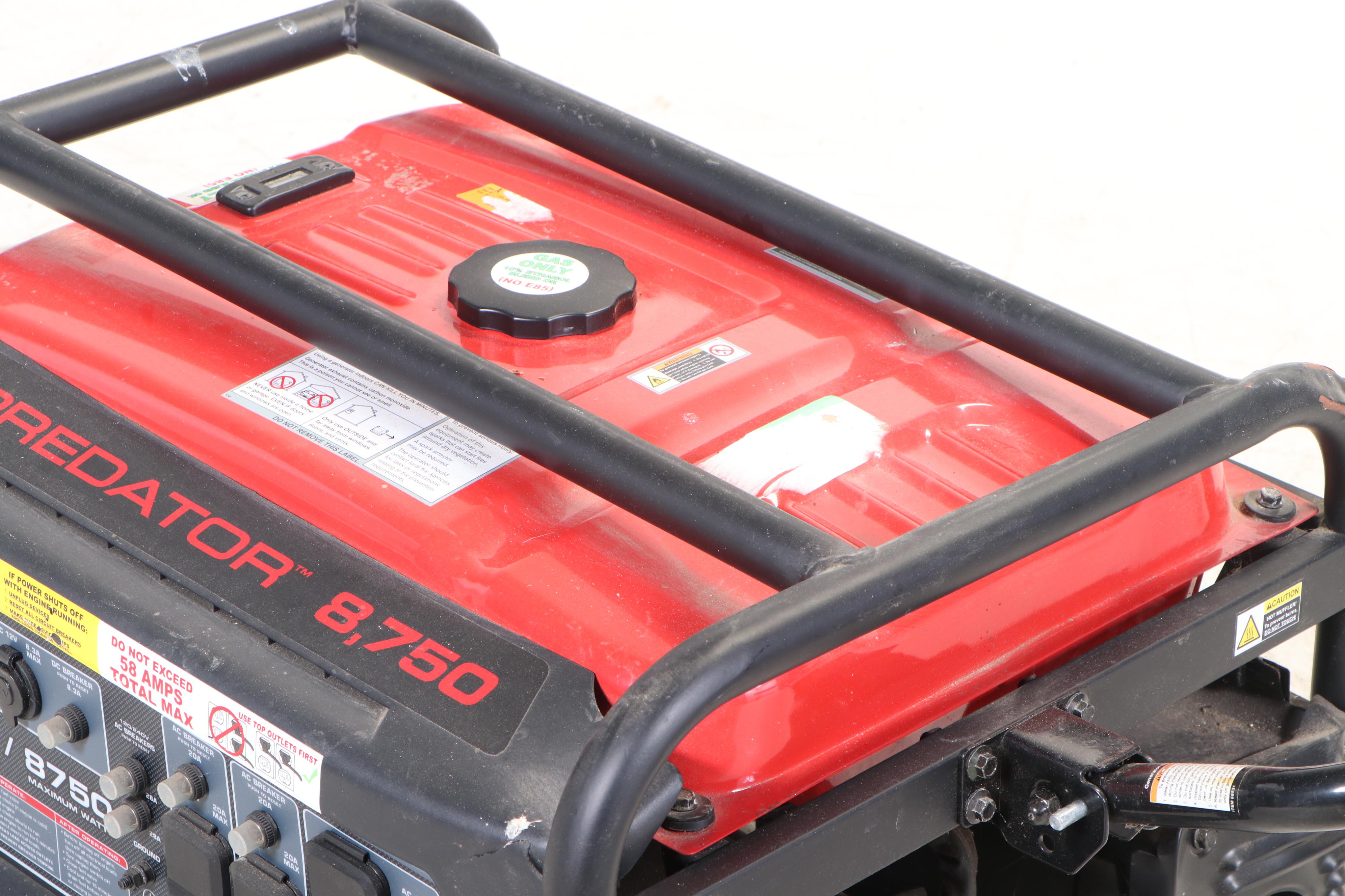 Predator 8,750 Gasoline-Powered 420 cc Engine Portable Generator