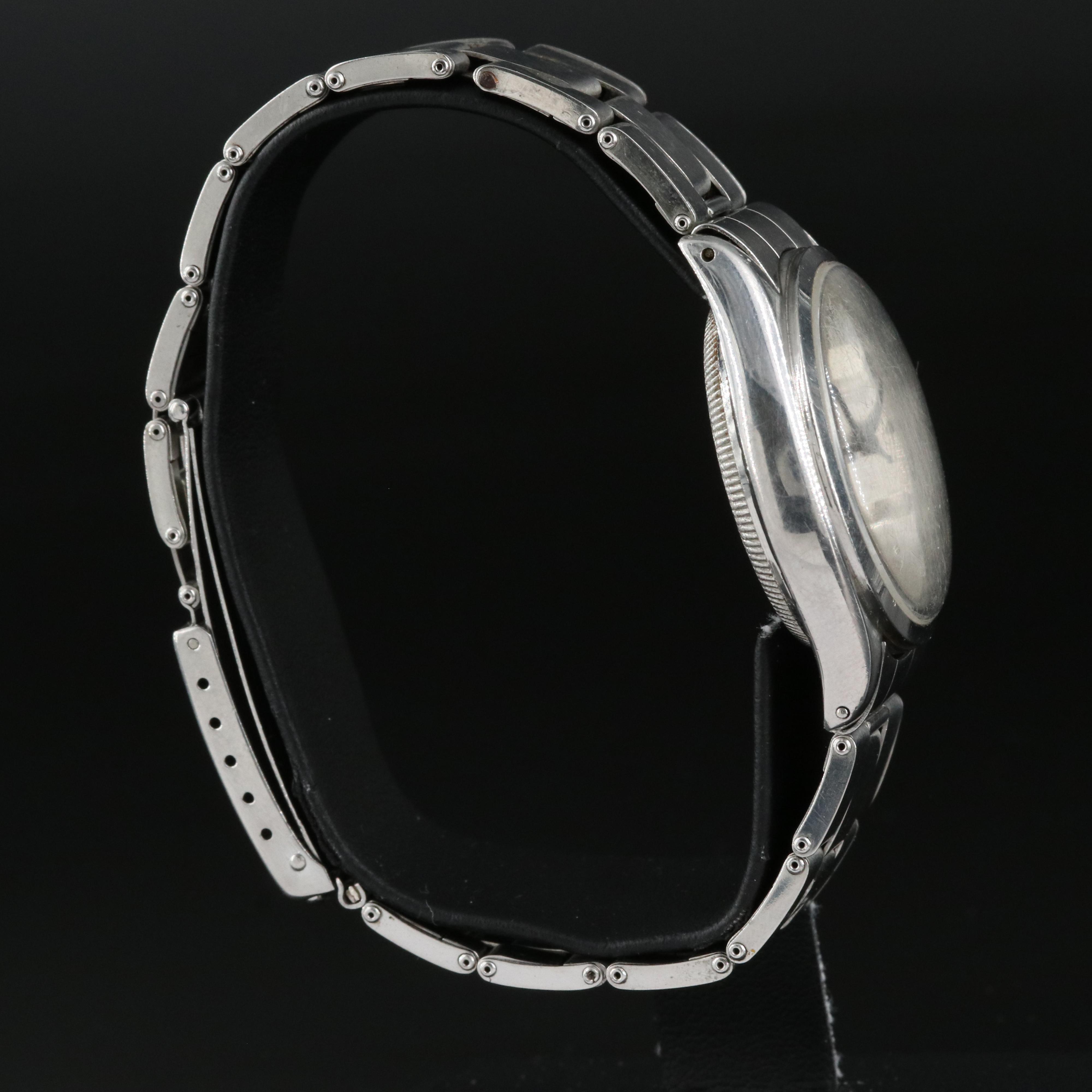 1952 Rolex Oyster Perpetual "Semi Bubble Back" Watch