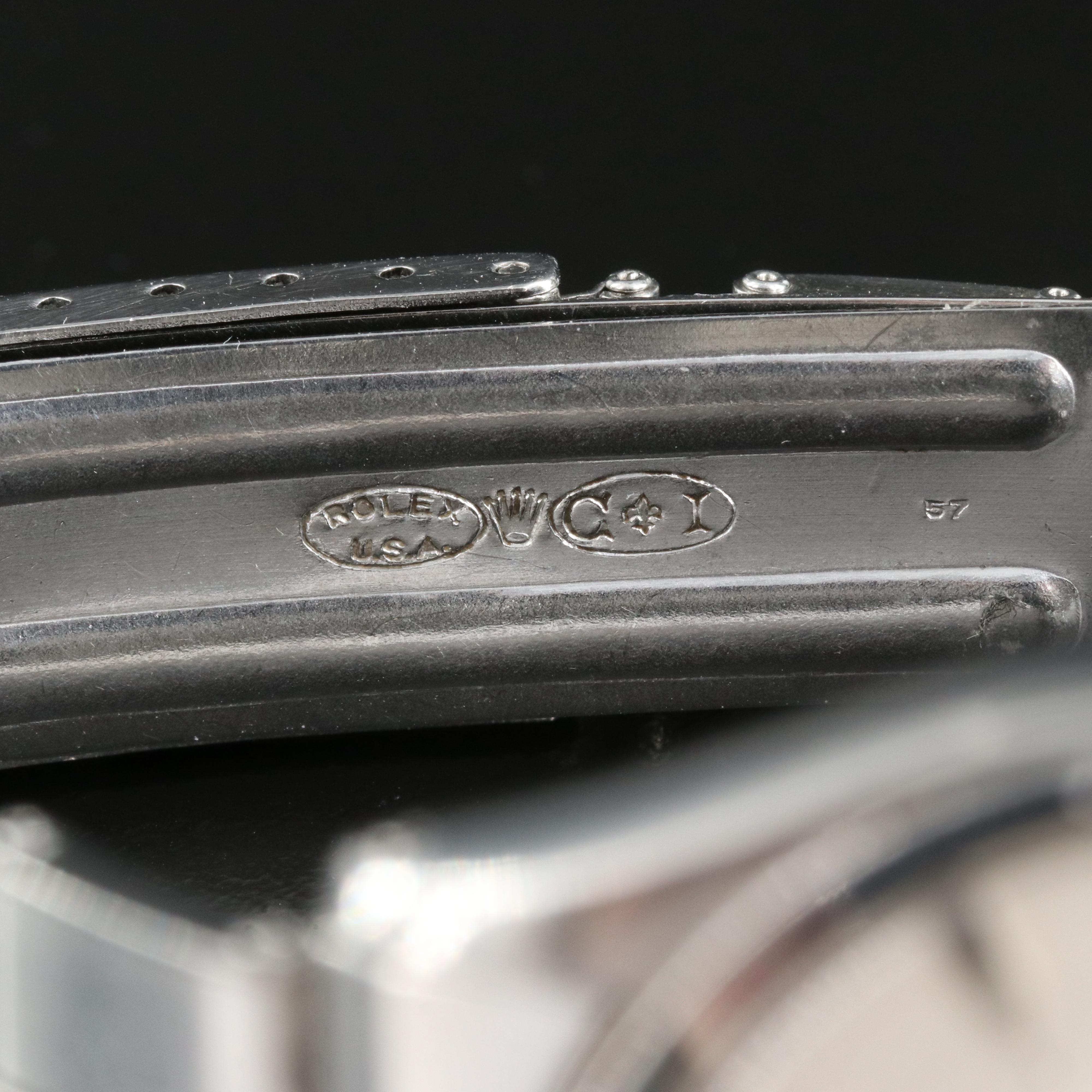 1952 Rolex Oyster Perpetual "Semi Bubble Back" Watch