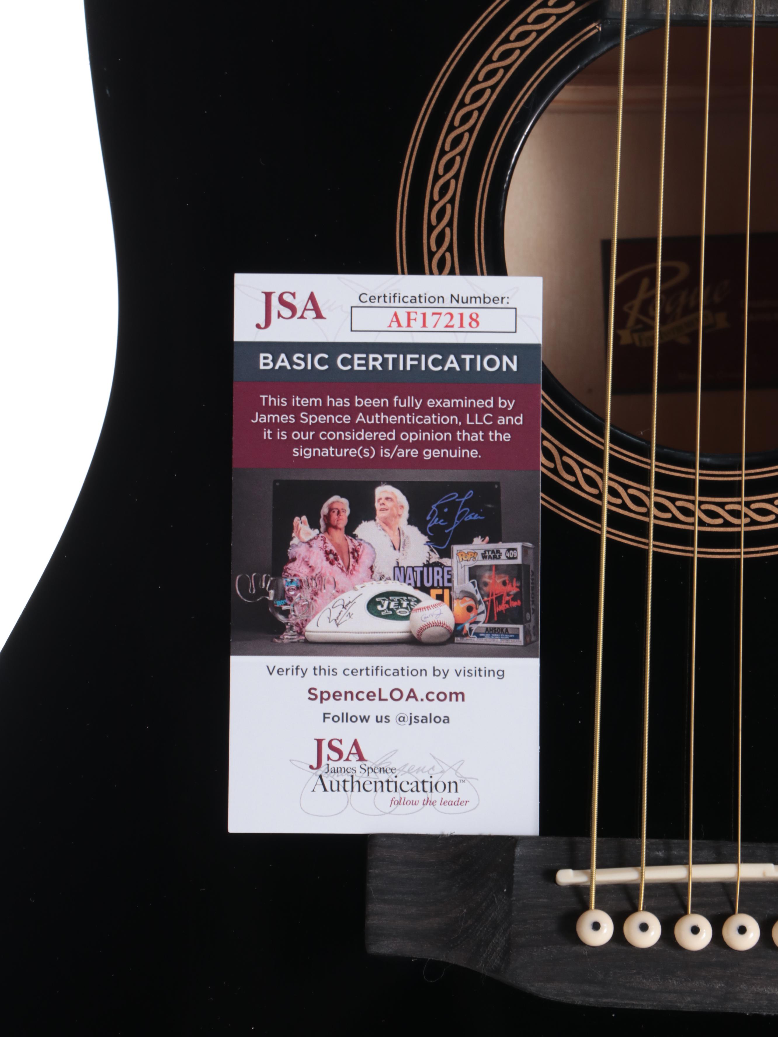 Rogue Acoustic Guitar Signed by Katy Perry