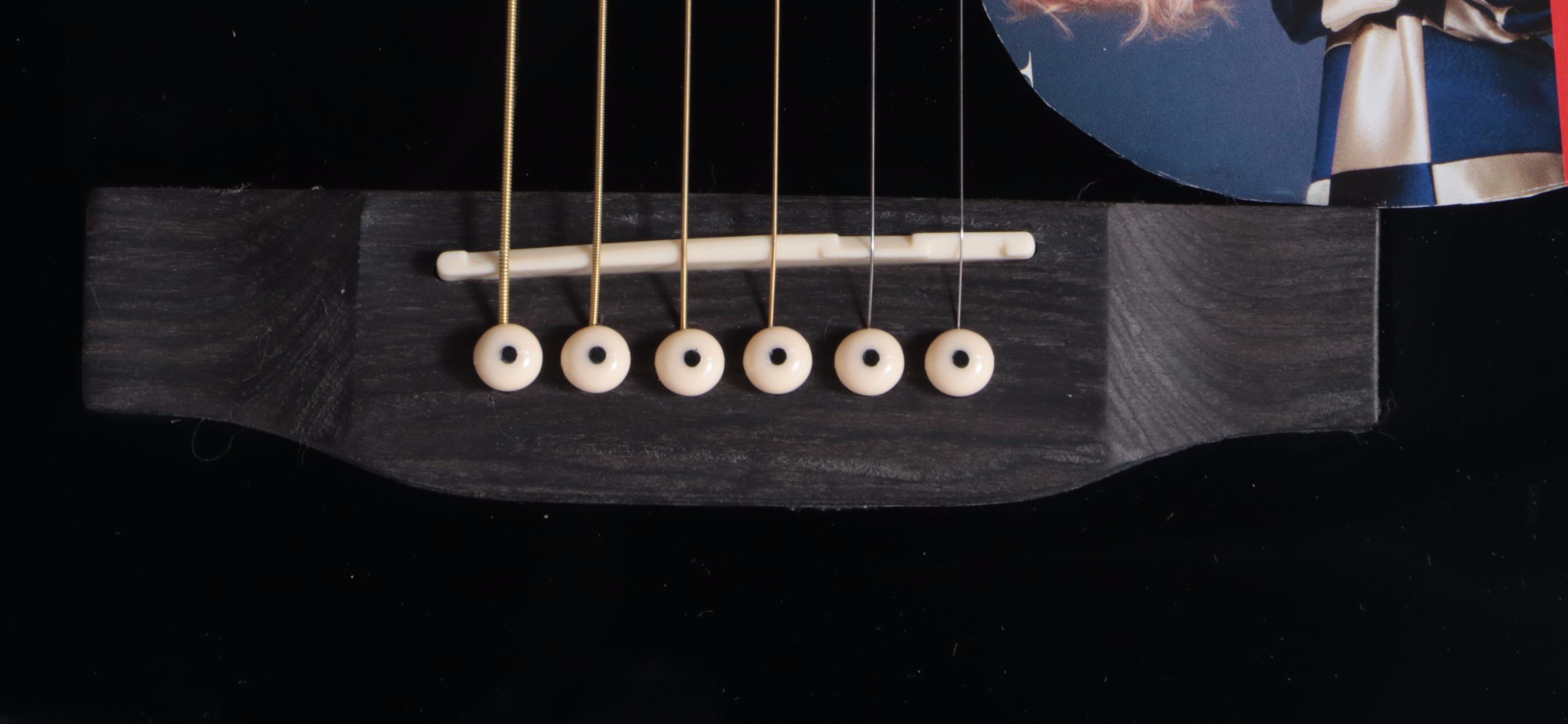 Rogue Acoustic Guitar Signed by Katy Perry