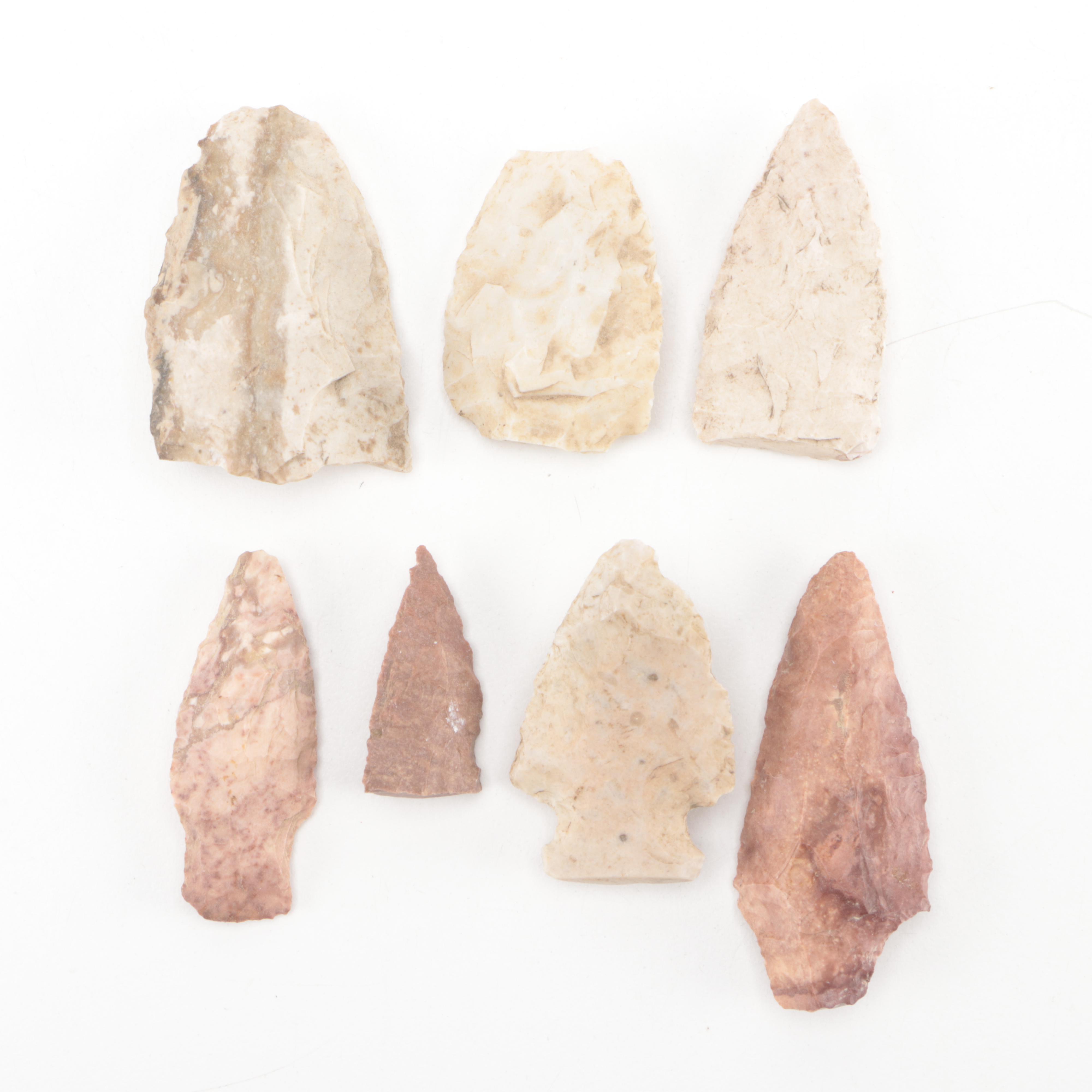 Knapped Projectile Points and Other Ground Stone Tools