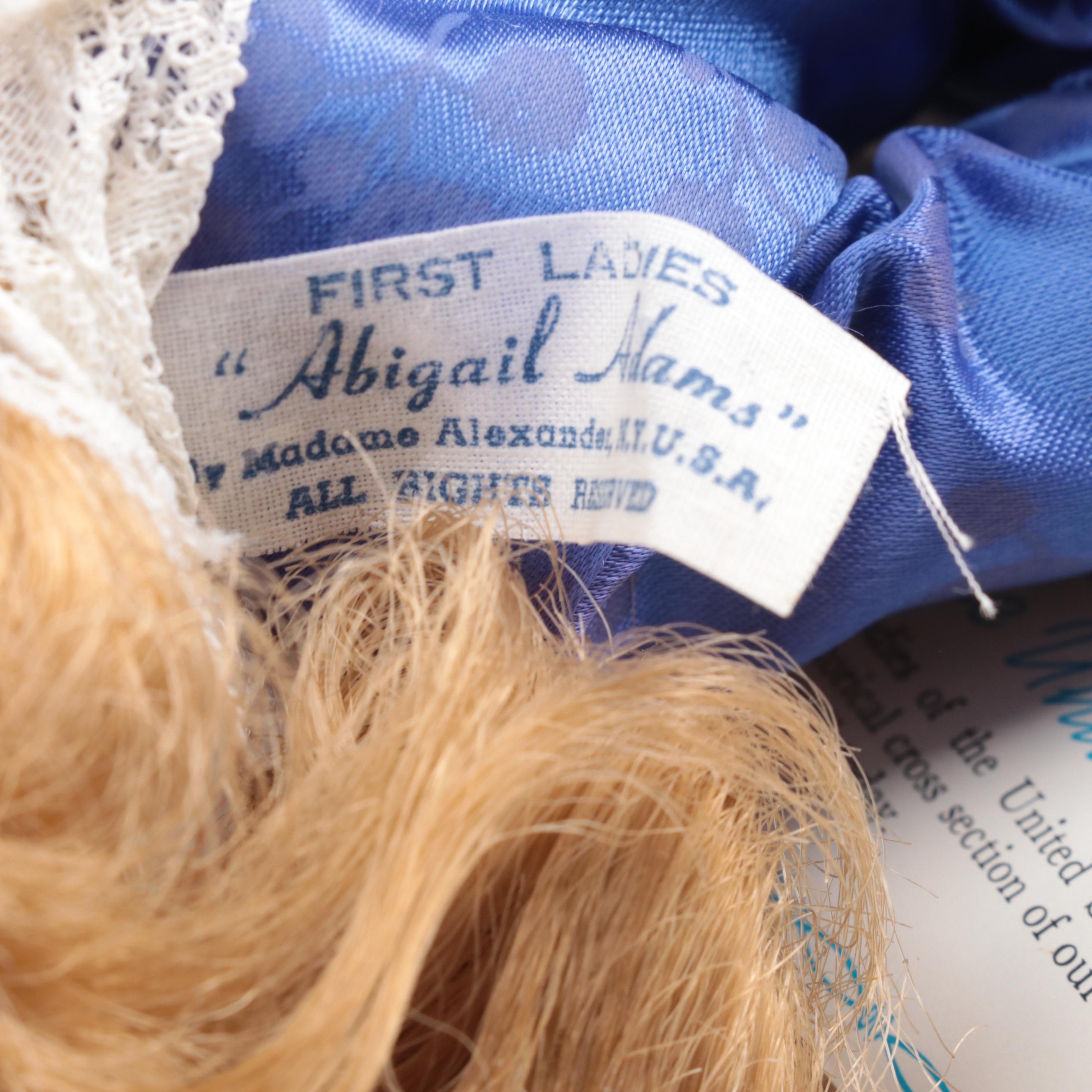 Madame Alexander "First Ladies of the United States" Dolls