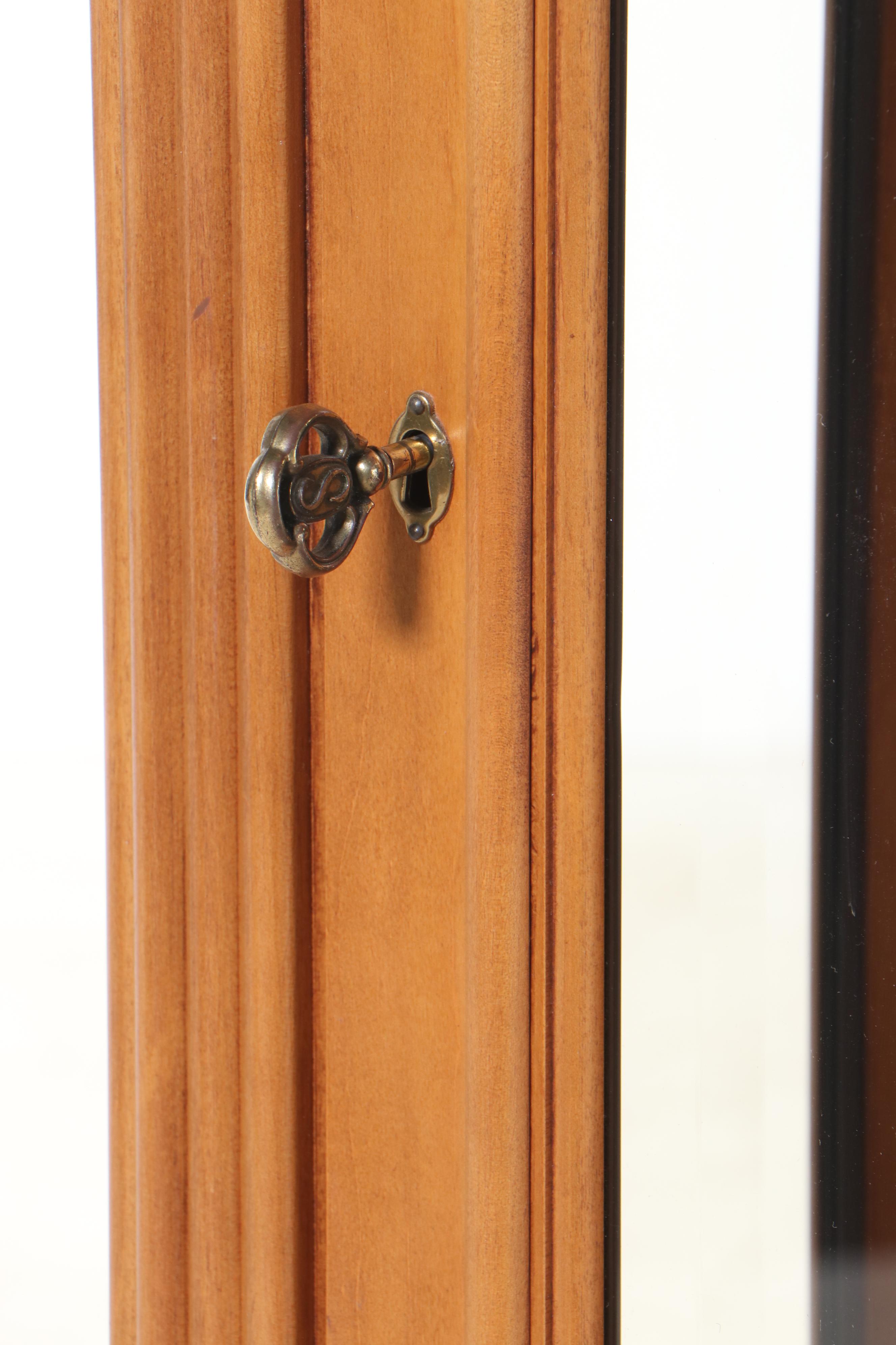 Sligh Contemporary Style Oak Grandfather Clock, Late 20th Century