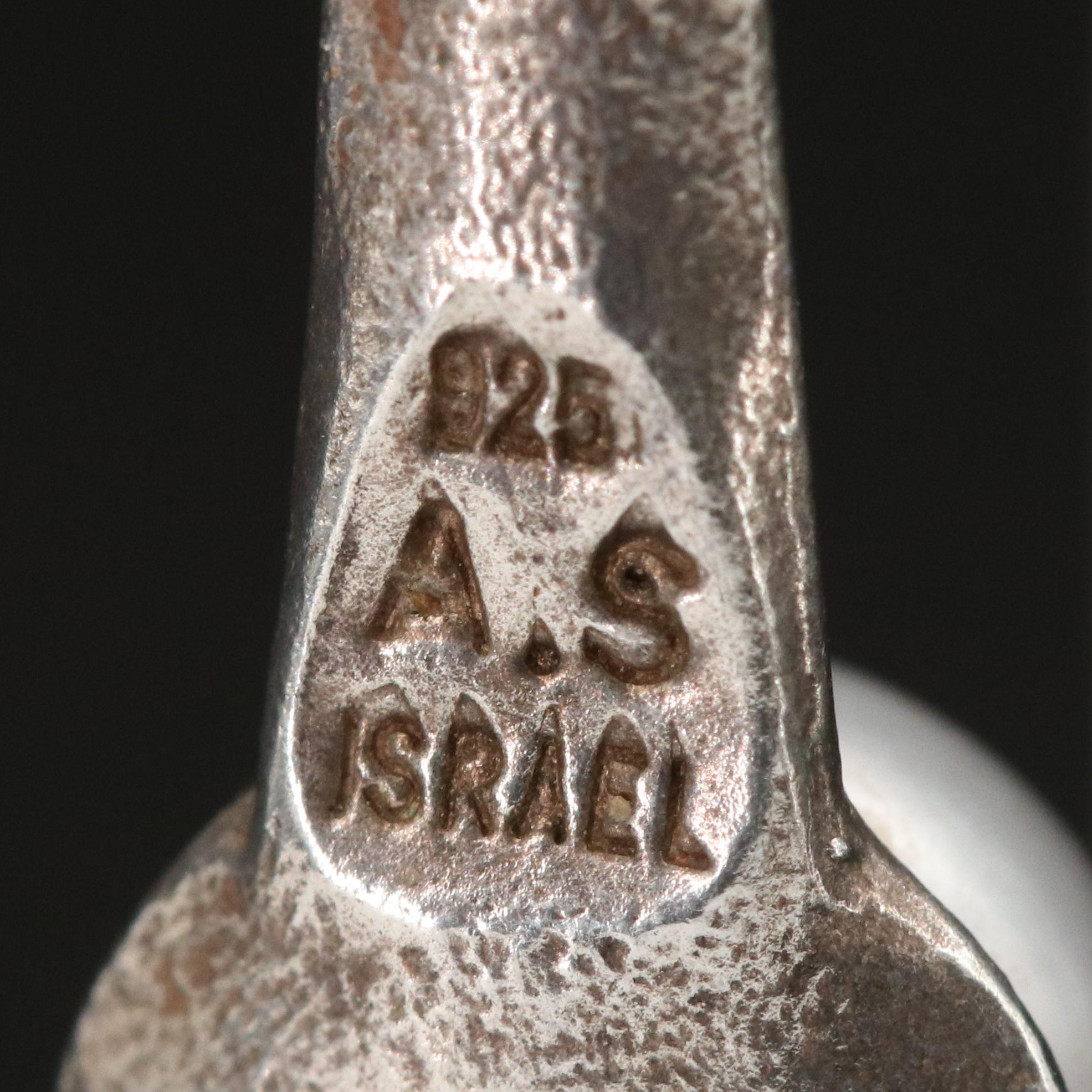 Sterling Pearl Earrings