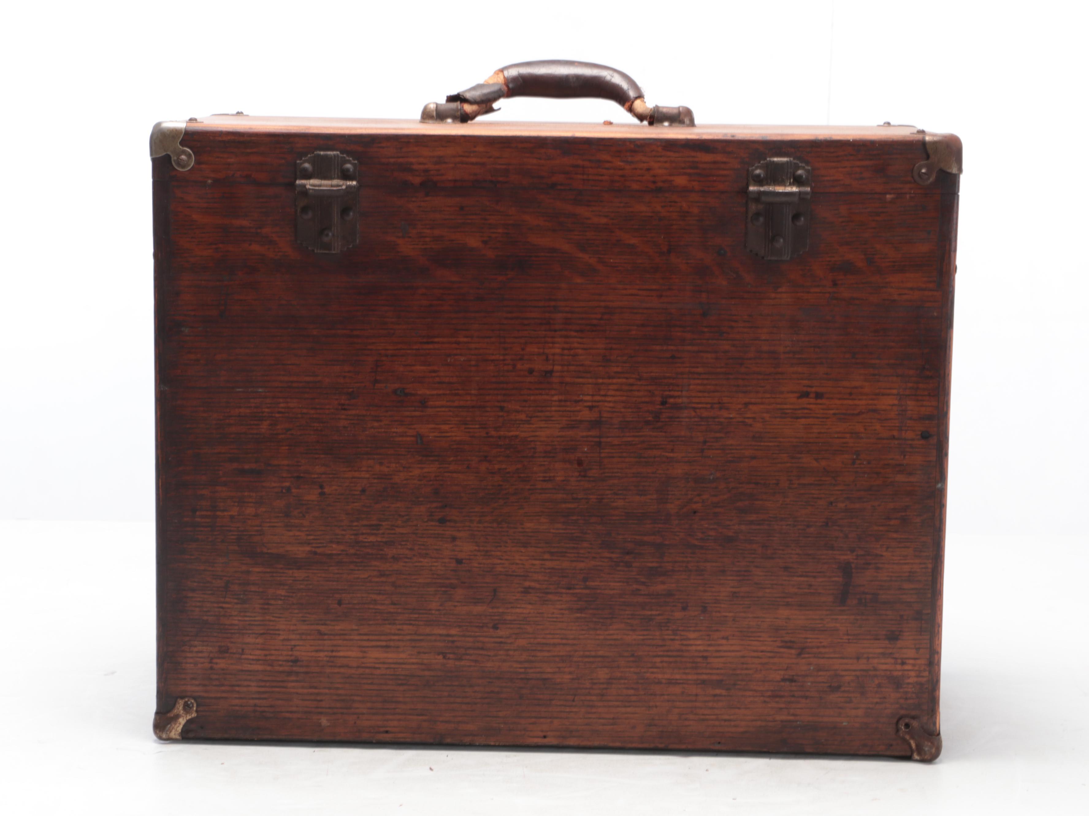 Gerstner & Sons Eleven-Drawer Oak Top Machinist's Chest, Early 20th Century