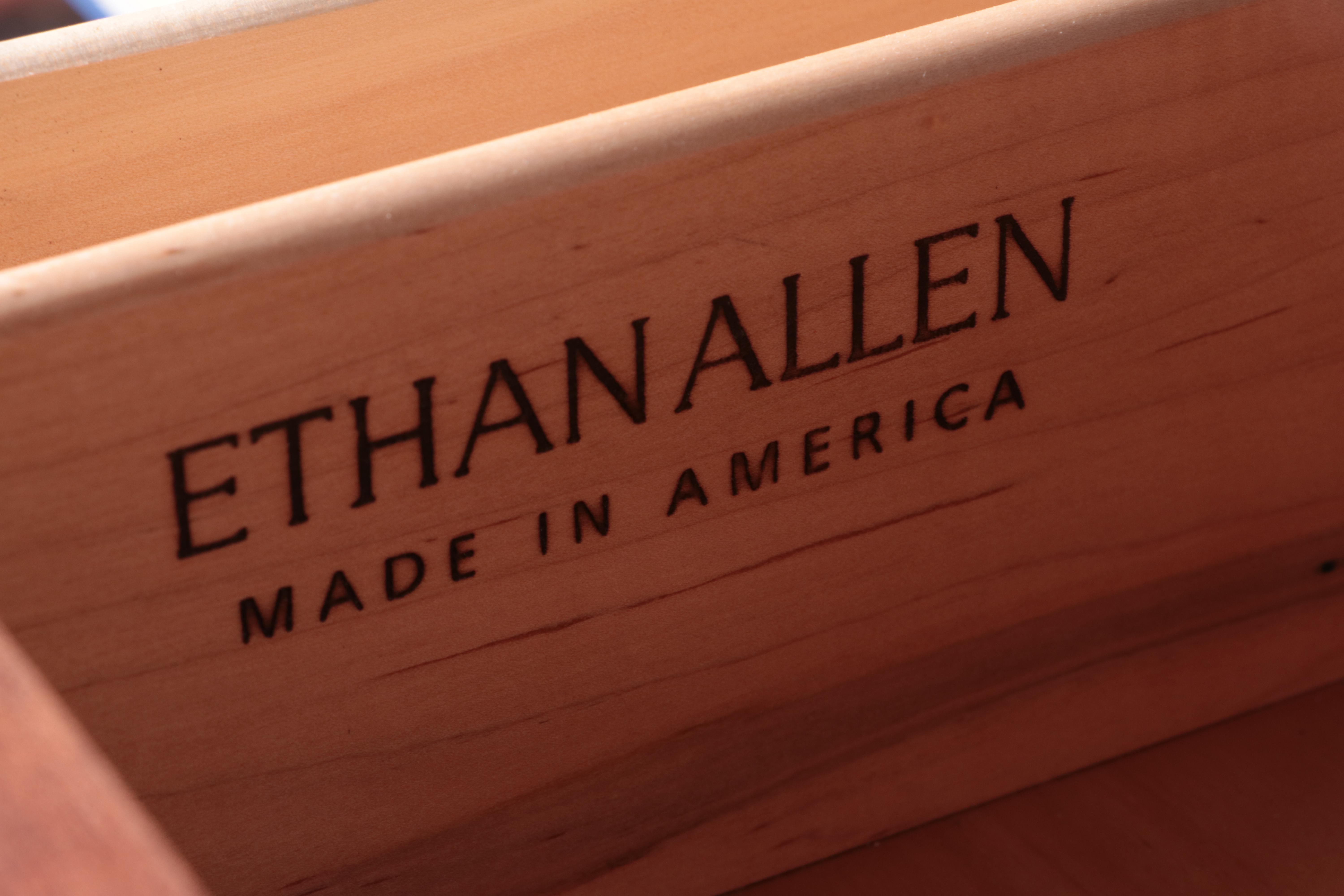 Ethan Allen British Colonial Style Maple Buffet