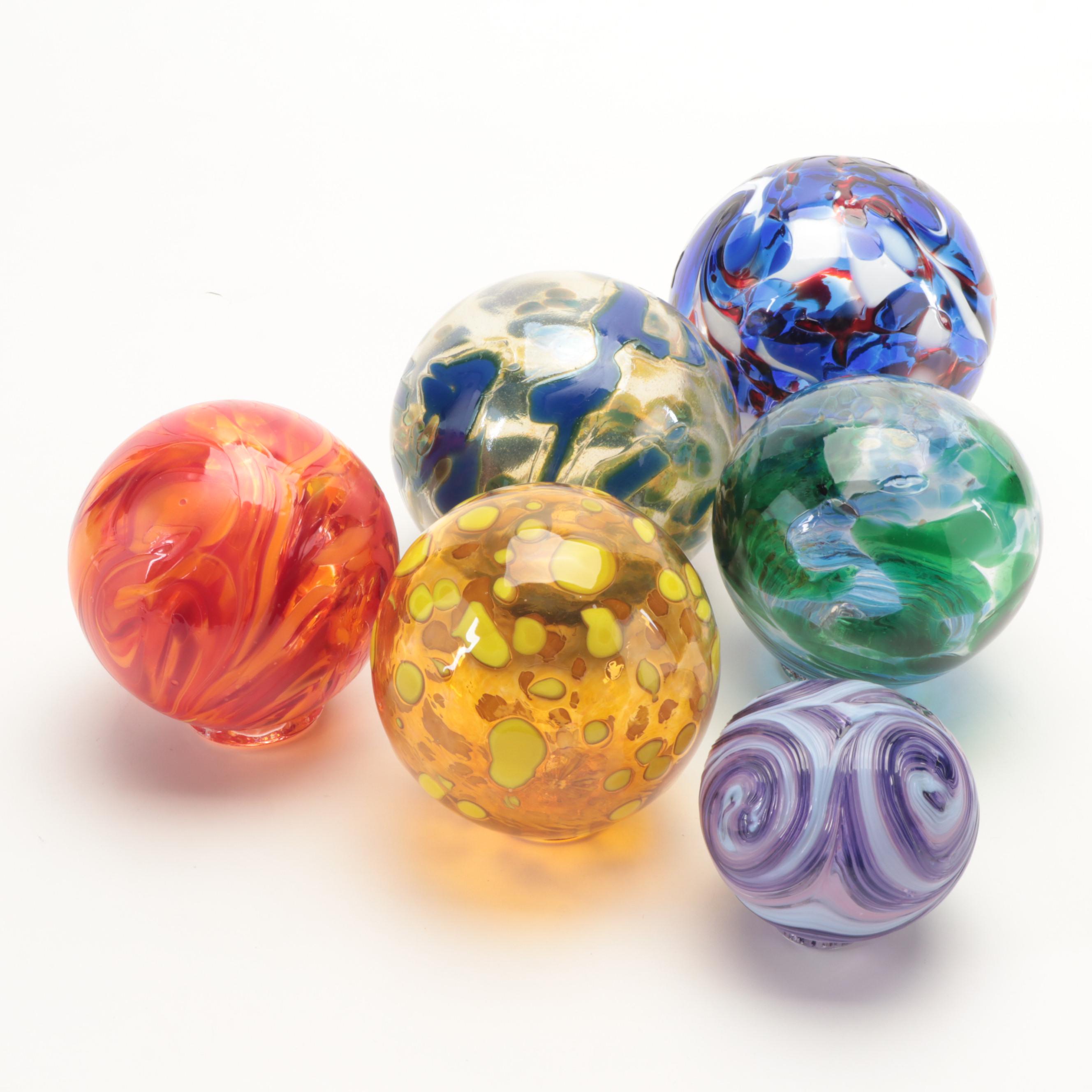 Lincoln City Glass Center, Pyromania and Other Studio Blown Glass Floats