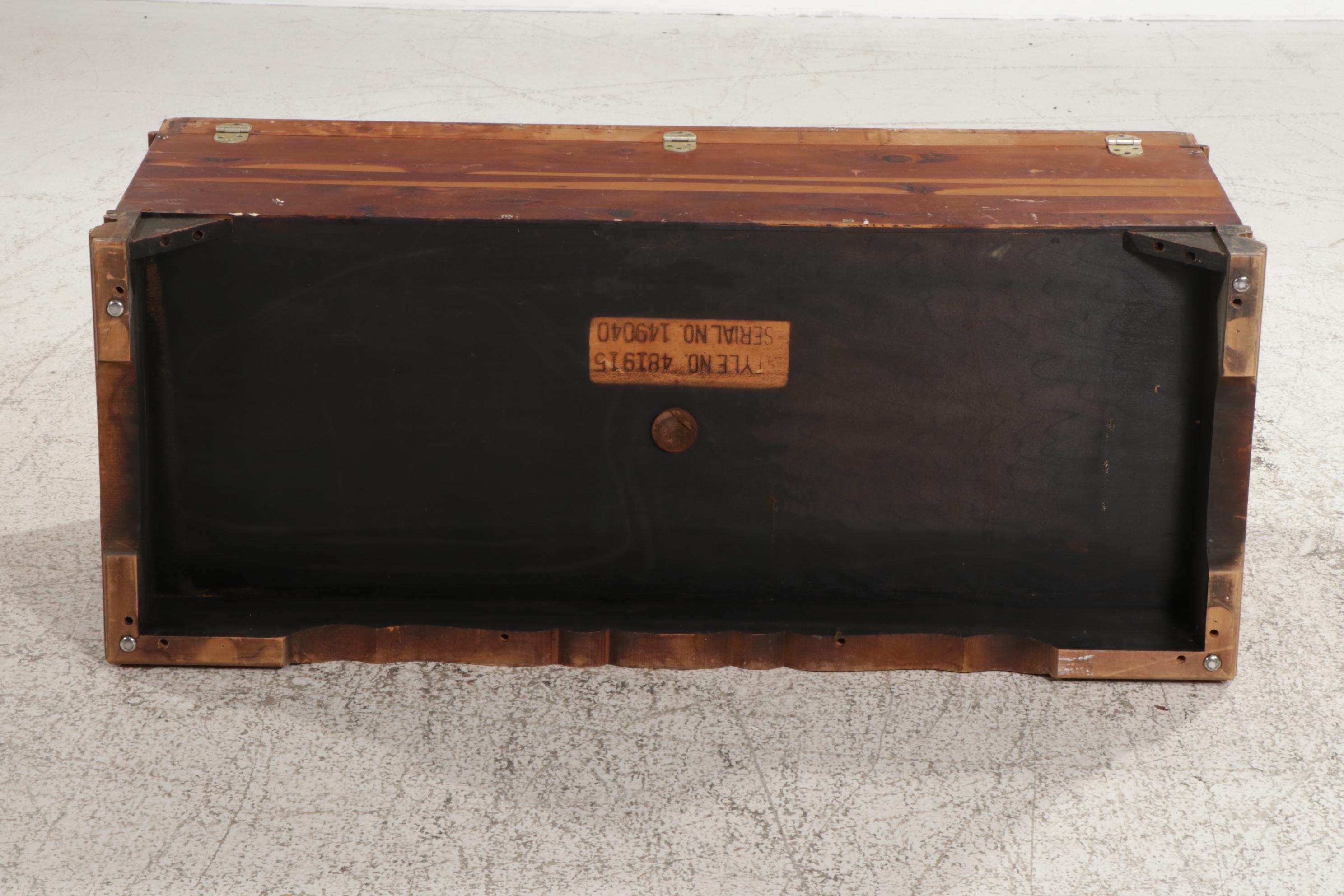 Lane "Aroma-Tite" Mahogany-Veneered Cedar Chest, Mid-20th Century