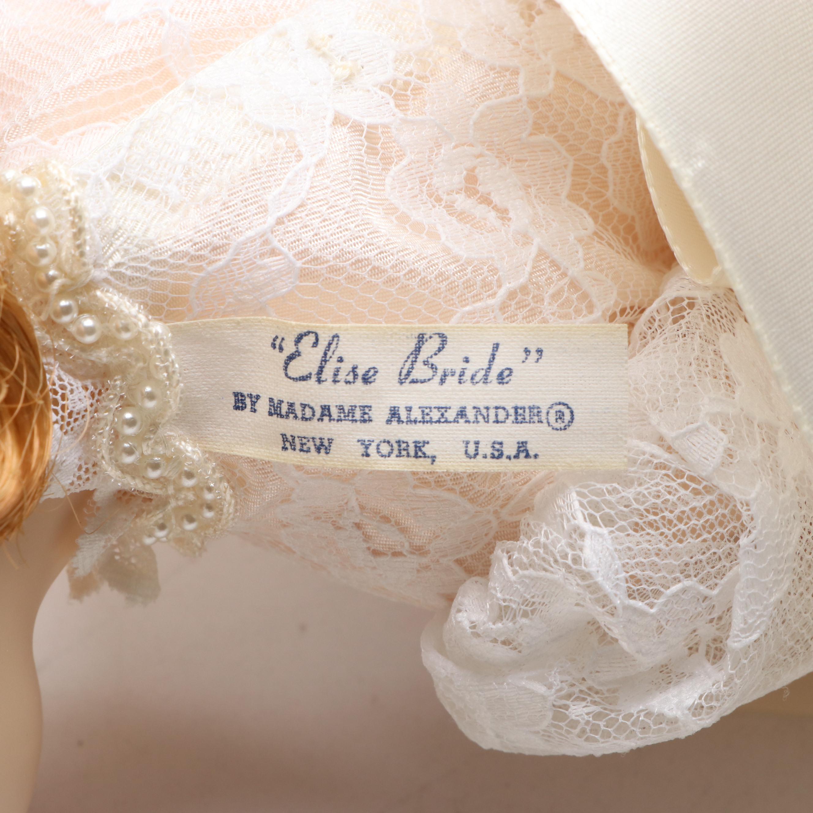 Madame Alexander "Elise" and Other Bride Dolls