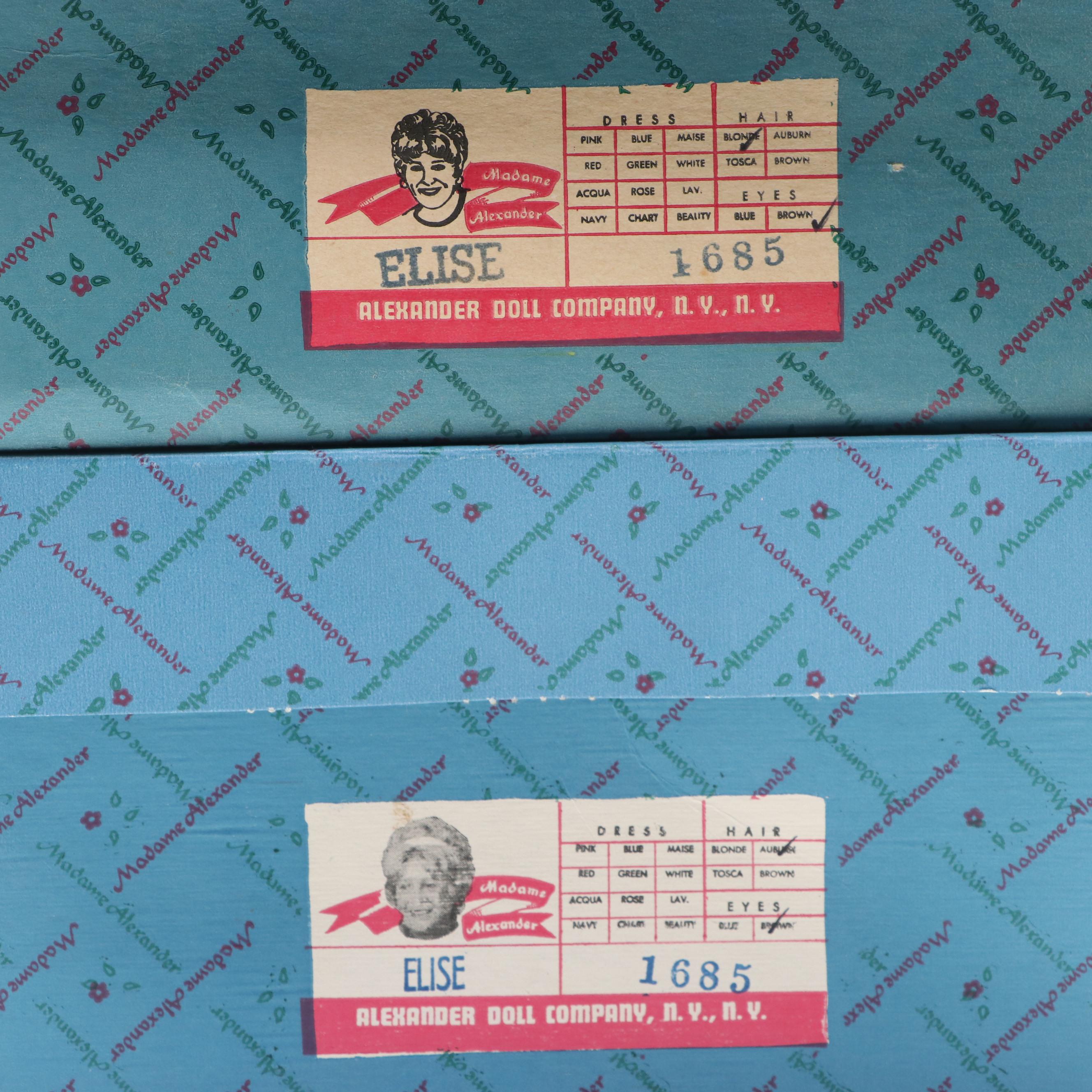 Madame Alexander "Elise" and Other Bride Dolls