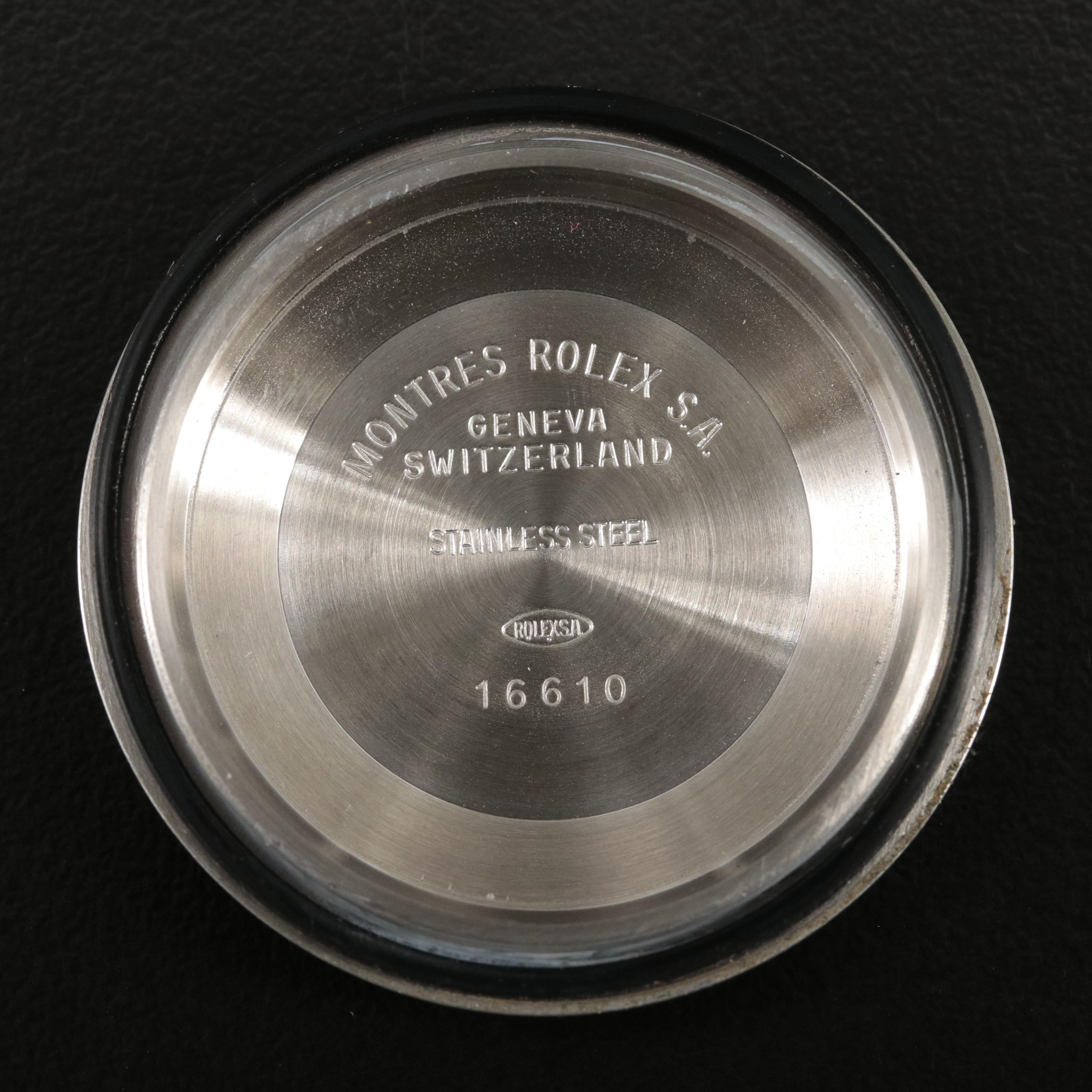 1991 Rolex Submariner 18K and Stainless Watch