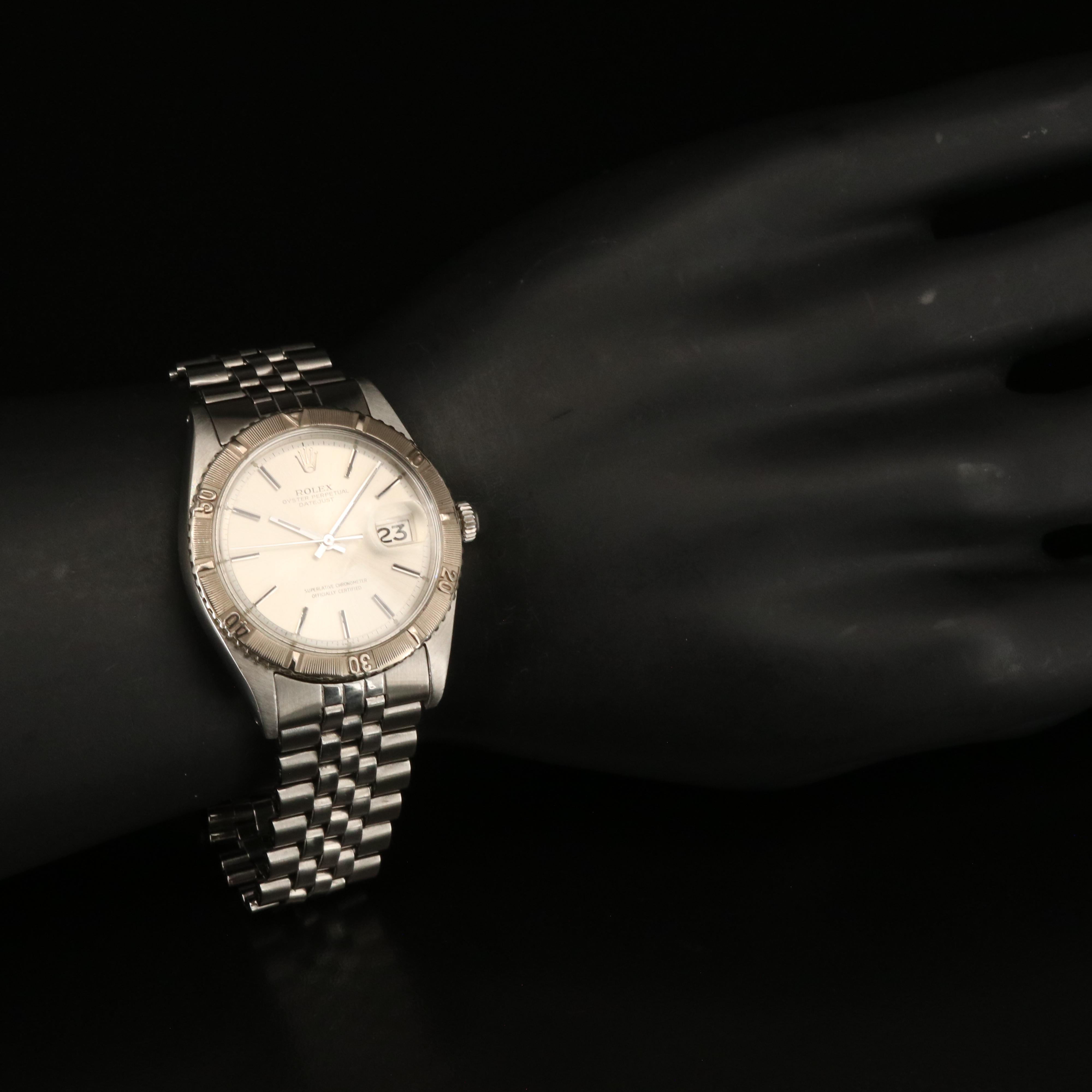 1971 Rolex Datejust Thunderbird Turnograph Bezel Watch