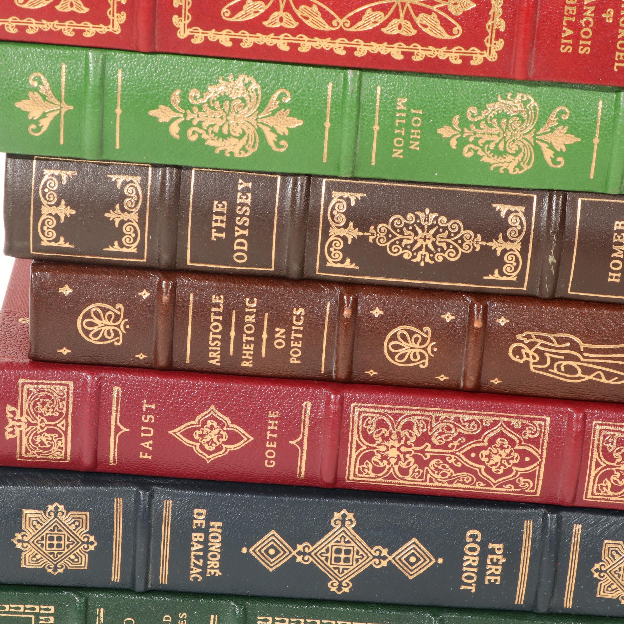 The Franklin Library "100 Greatest Books of All Time" Partial Series, 1970-1980s