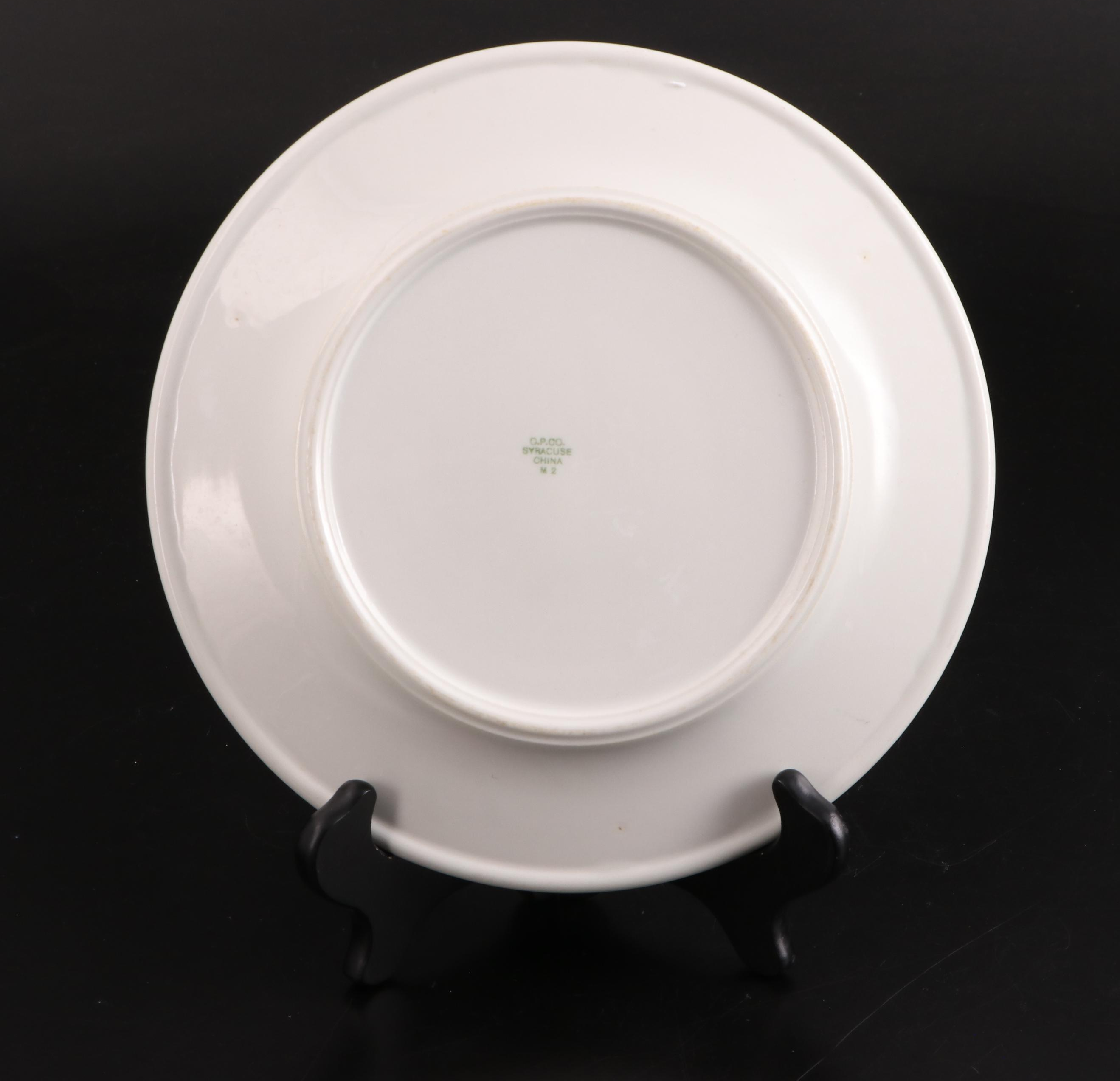 Syracuse China Plates and Other Restaurant Bowls and Serveware