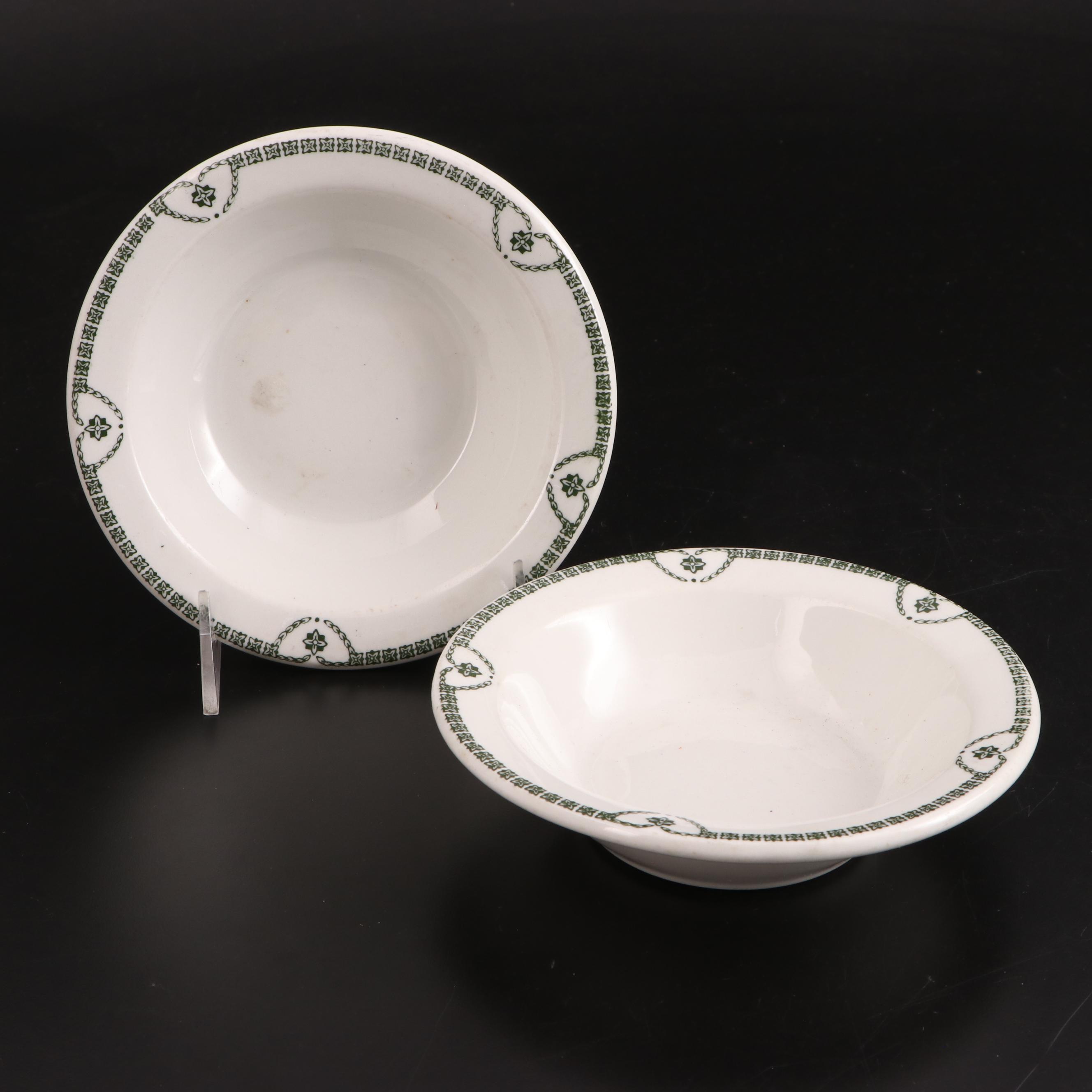 Syracuse China Plates and Other Restaurant Bowls and Serveware