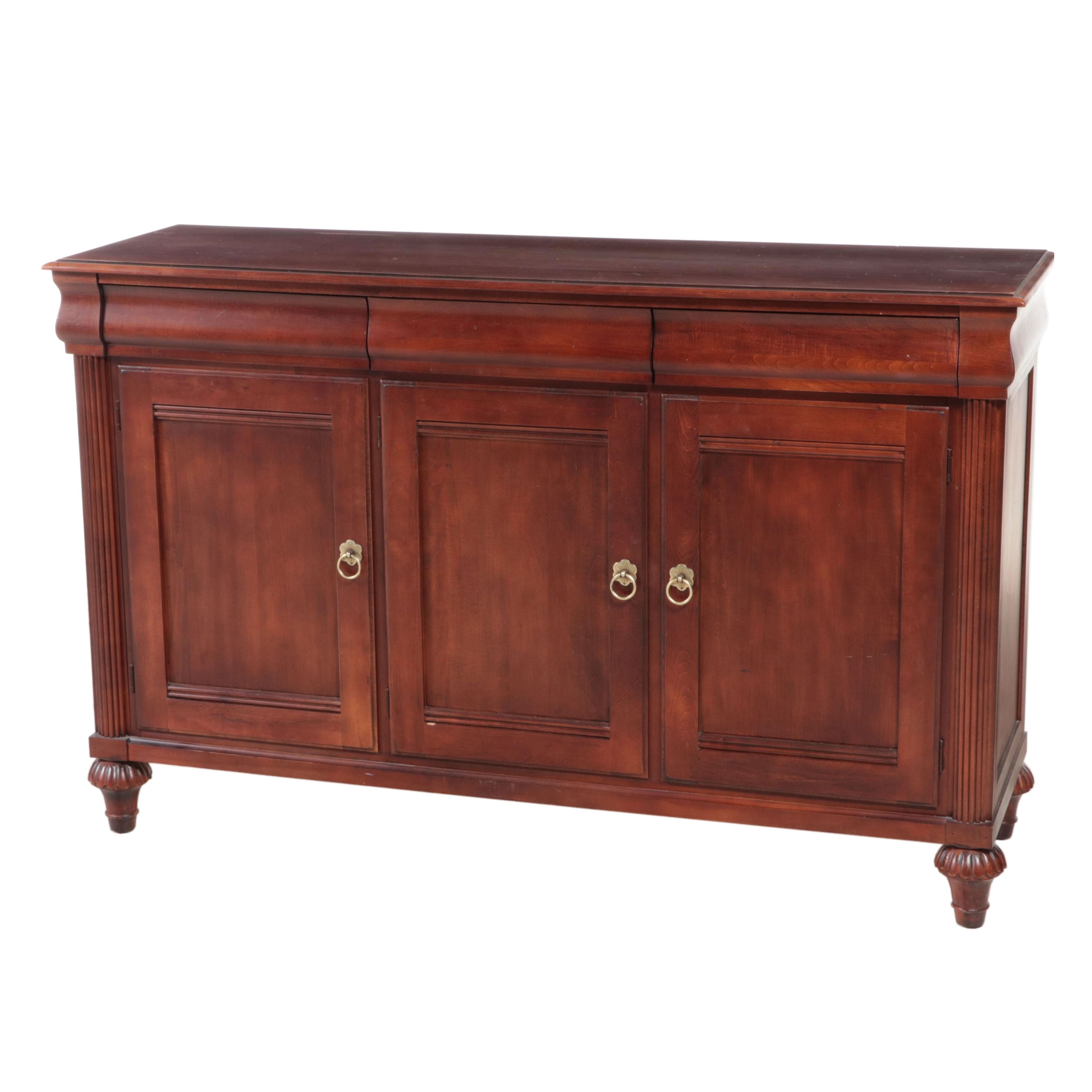 Ethan Allen British Colonial Style Maple Buffet