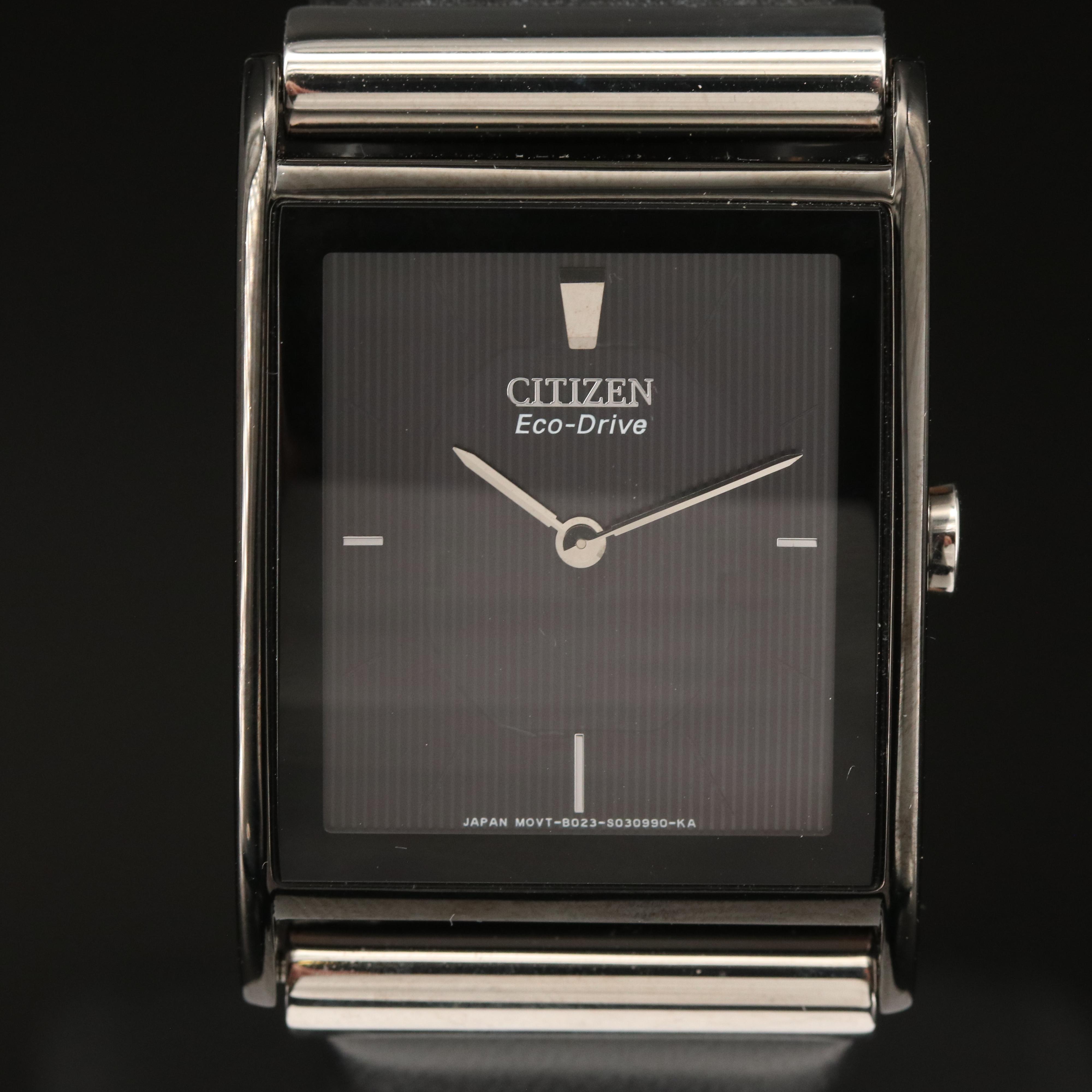 Citizen Eco - Drive Rectangular Watch