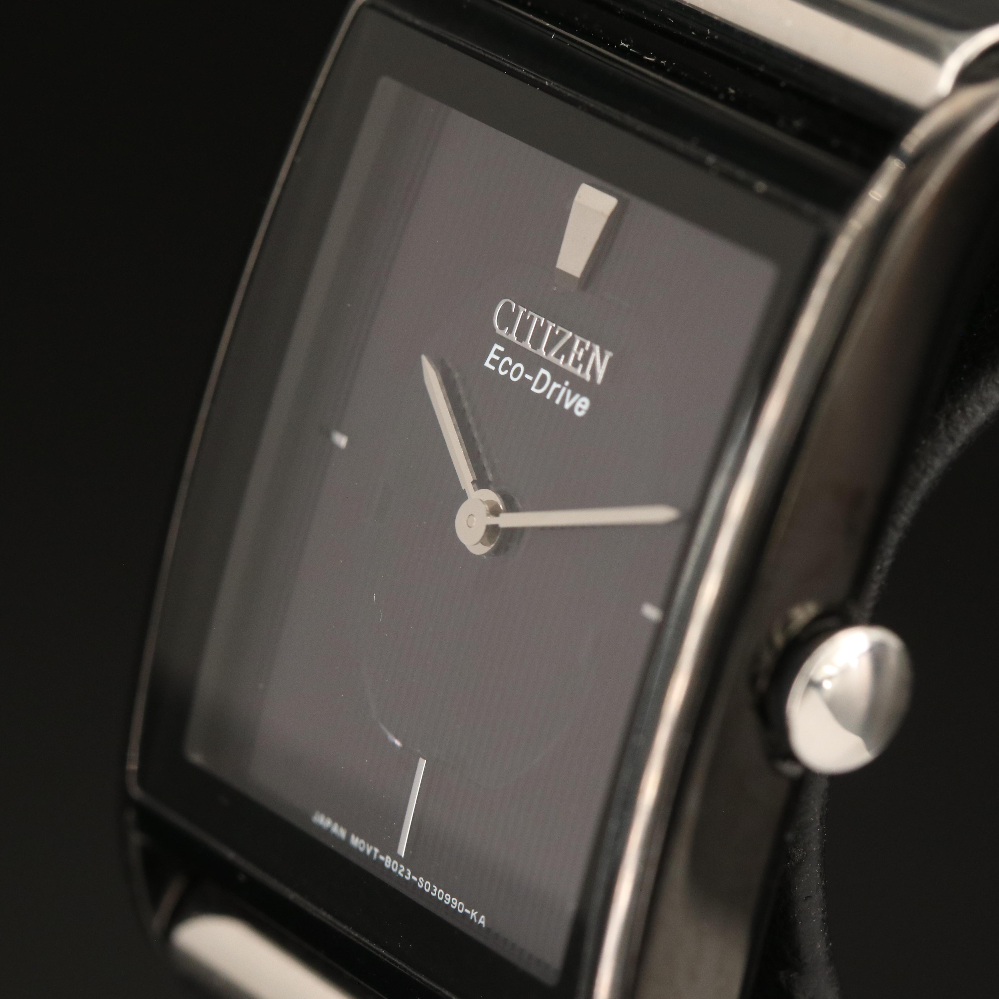 Citizen Eco - Drive Rectangular Watch