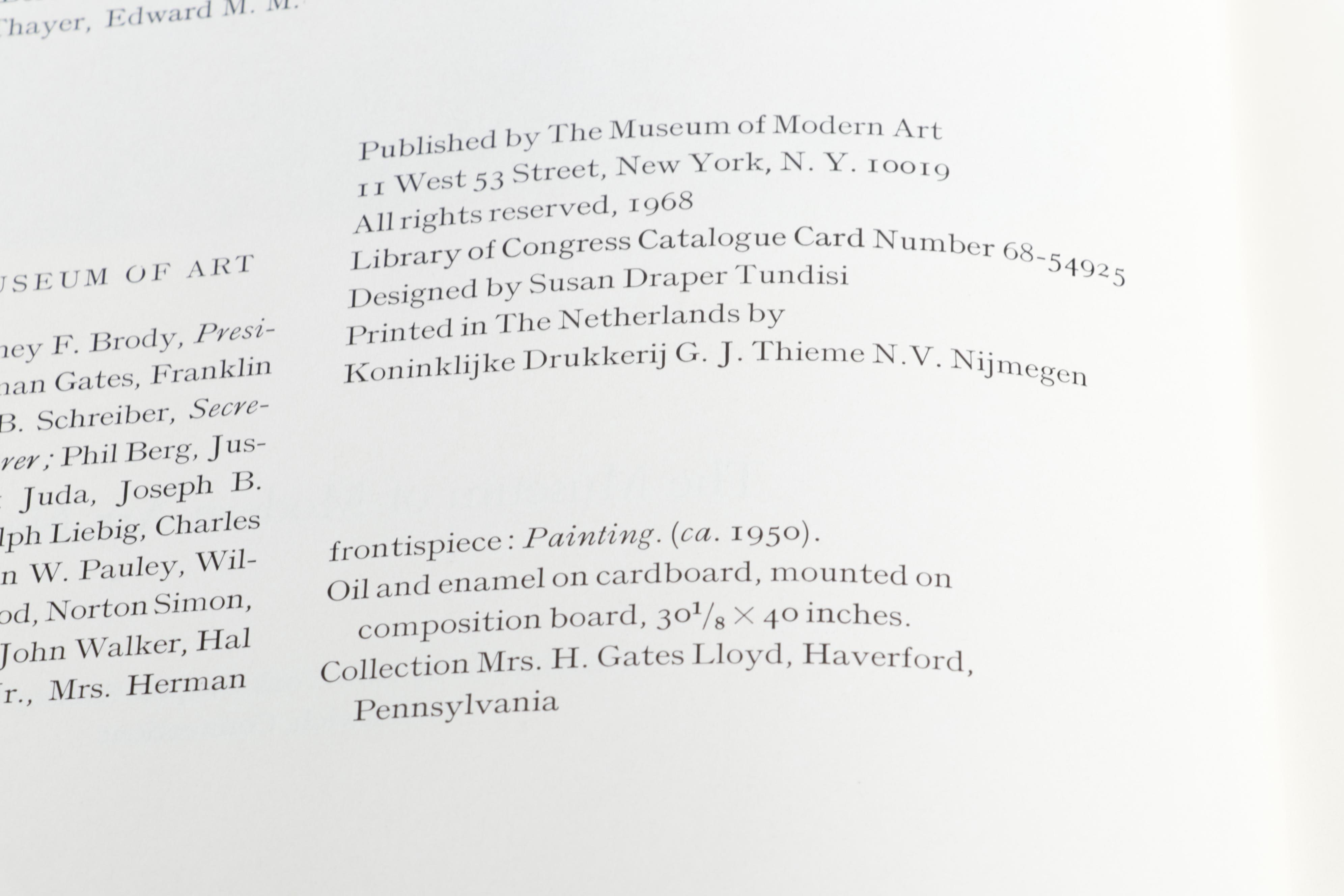 Modern Art Reference Books Including "Movements in Art Since 1945"