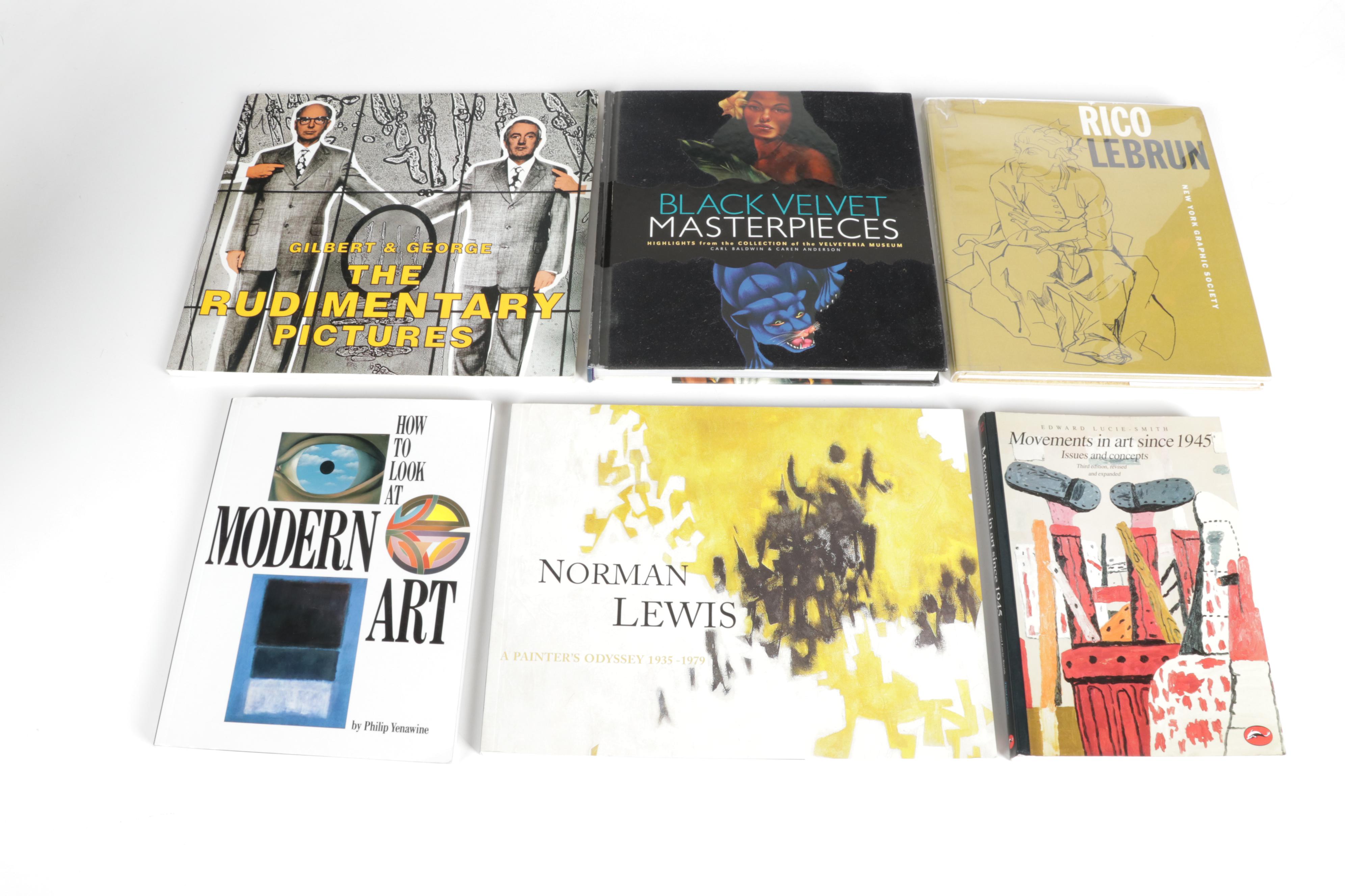 Modern Art Reference Books Including "Movements in Art Since 1945"