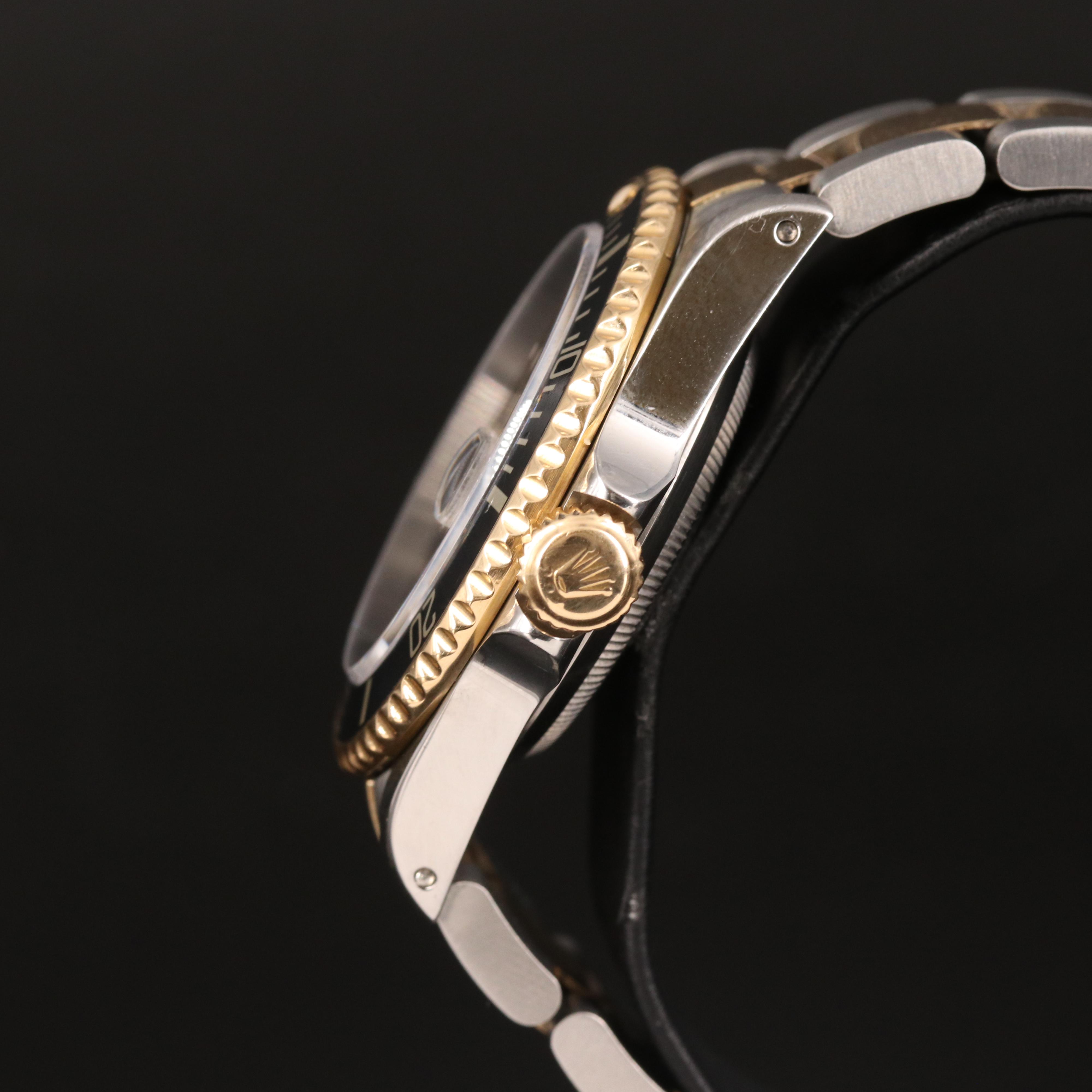 1991 Rolex Submariner 18K and Stainless Watch