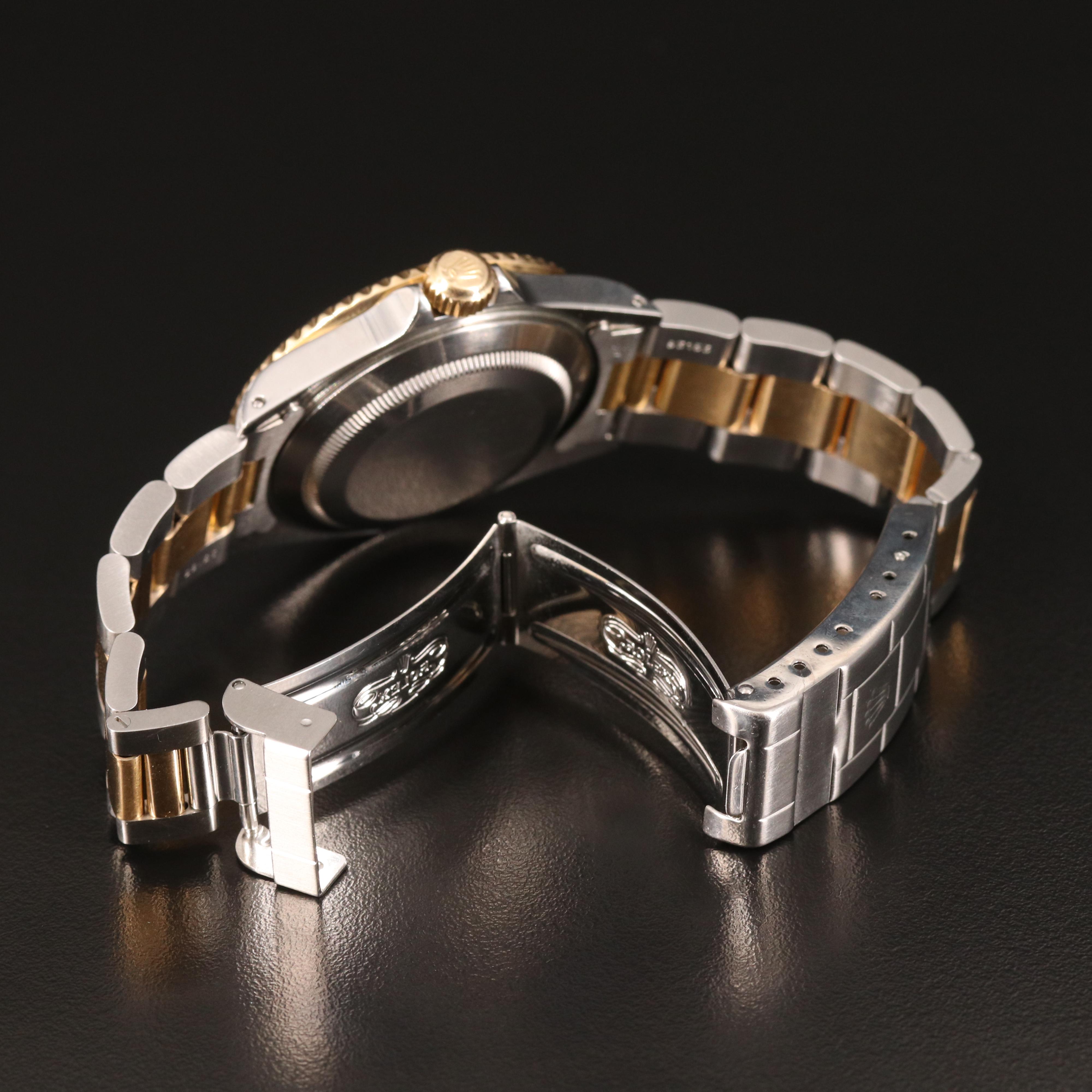 1991 Rolex Submariner 18K and Stainless Watch