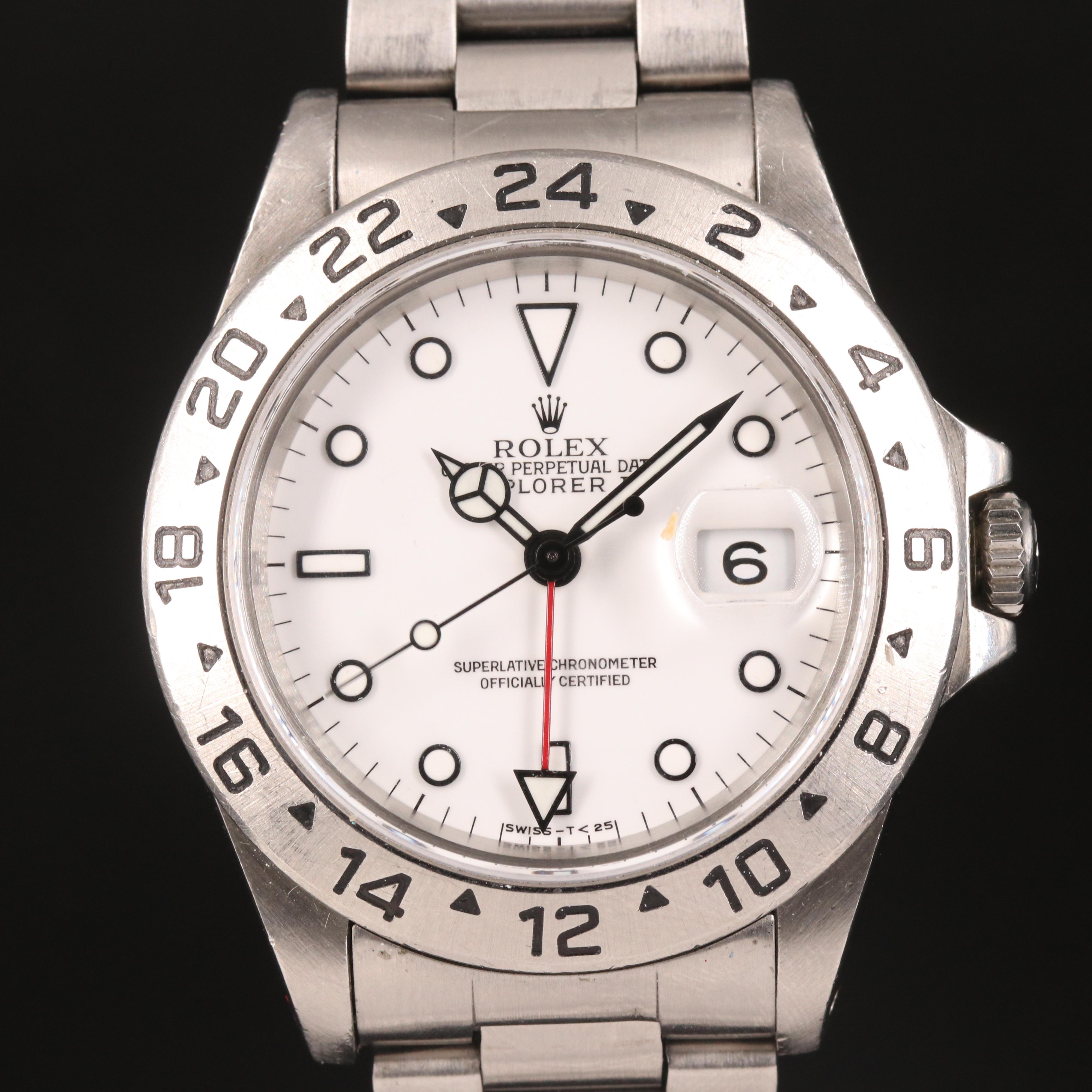 1993 Rolex Oyster Perpetual Date Explorer II Watch