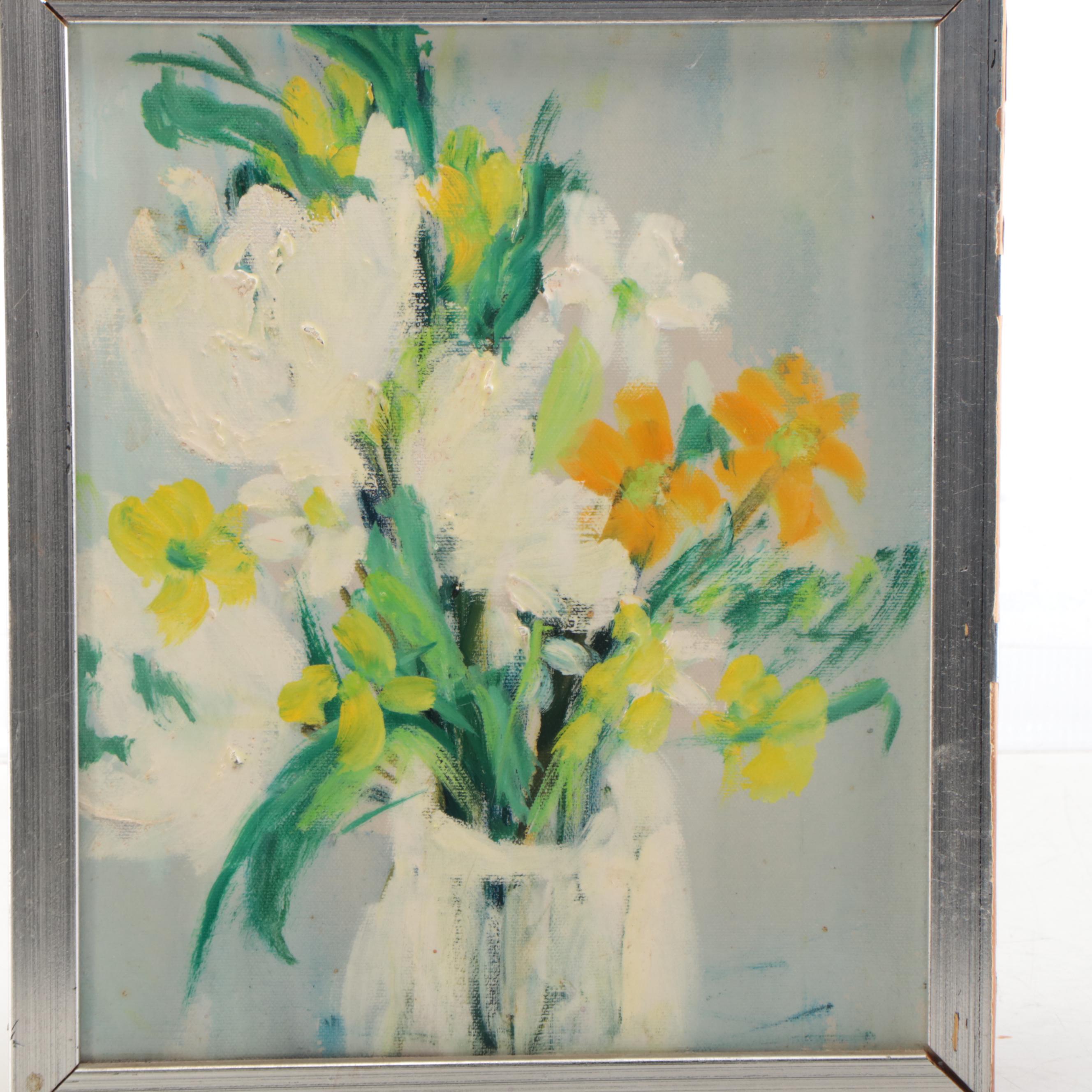 Floral Still Life Oil Painting