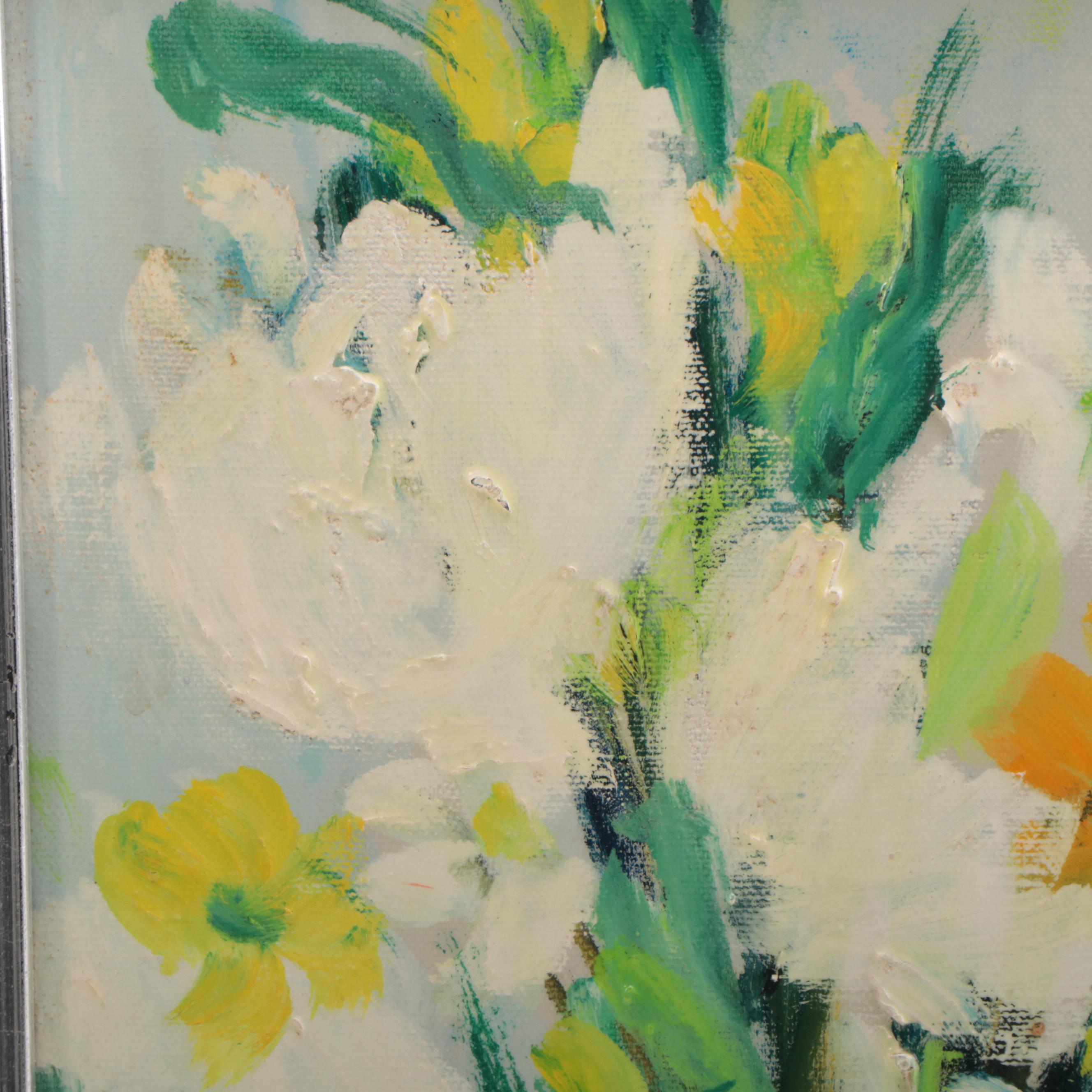 Floral Still Life Oil Painting