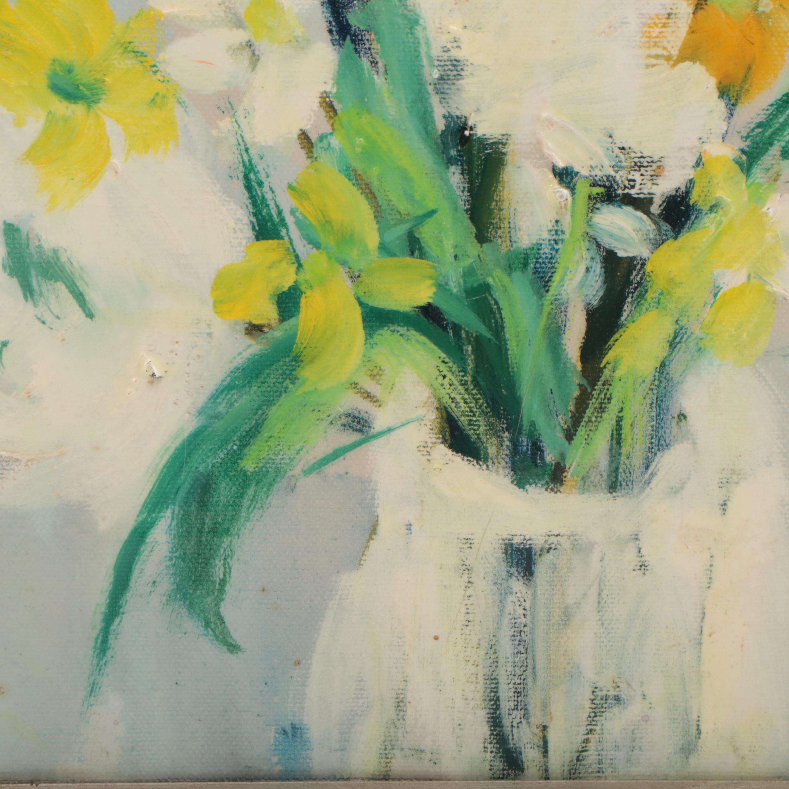 Floral Still Life Oil Painting