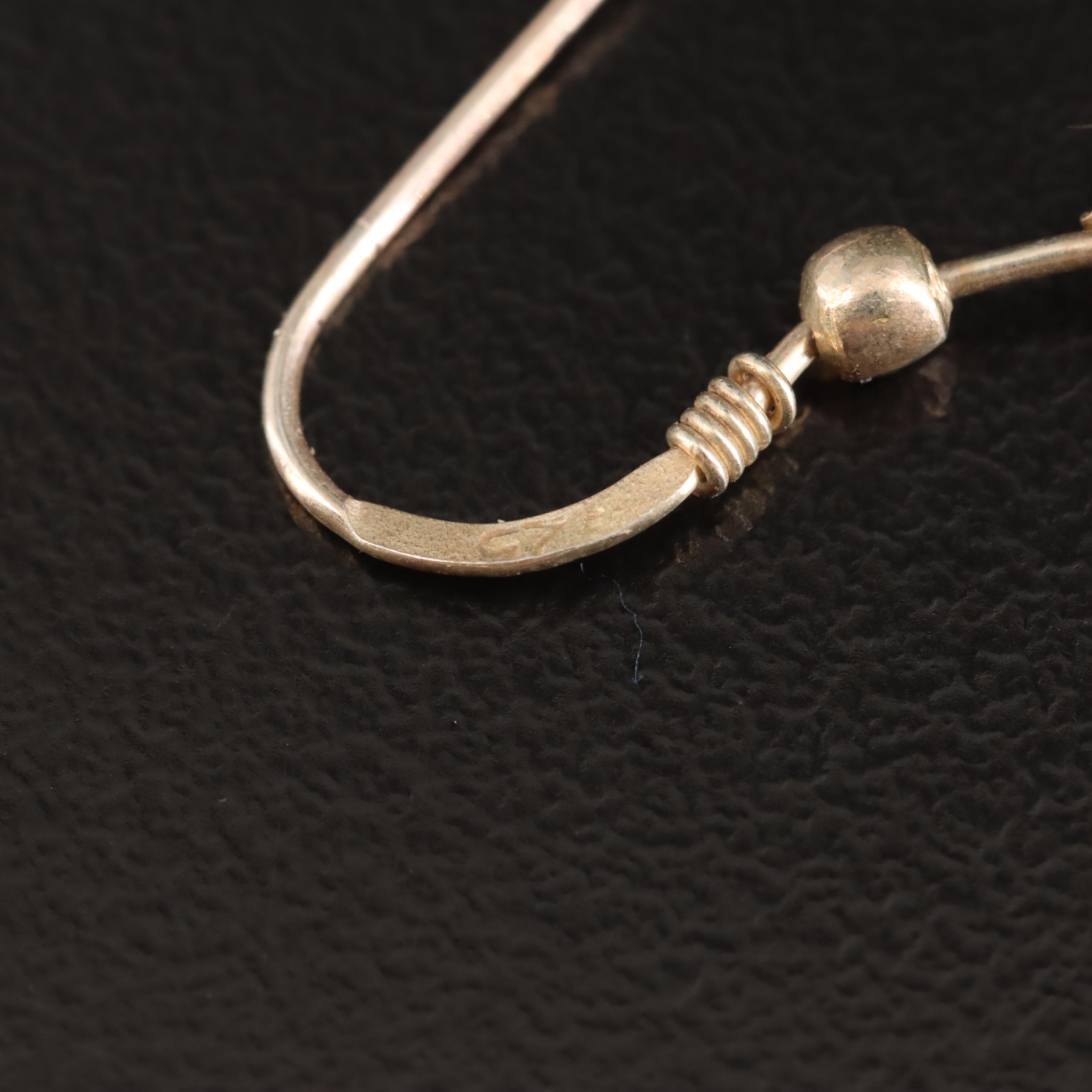 Sterling Earrings Including Lapis Lazuli and Moonstone