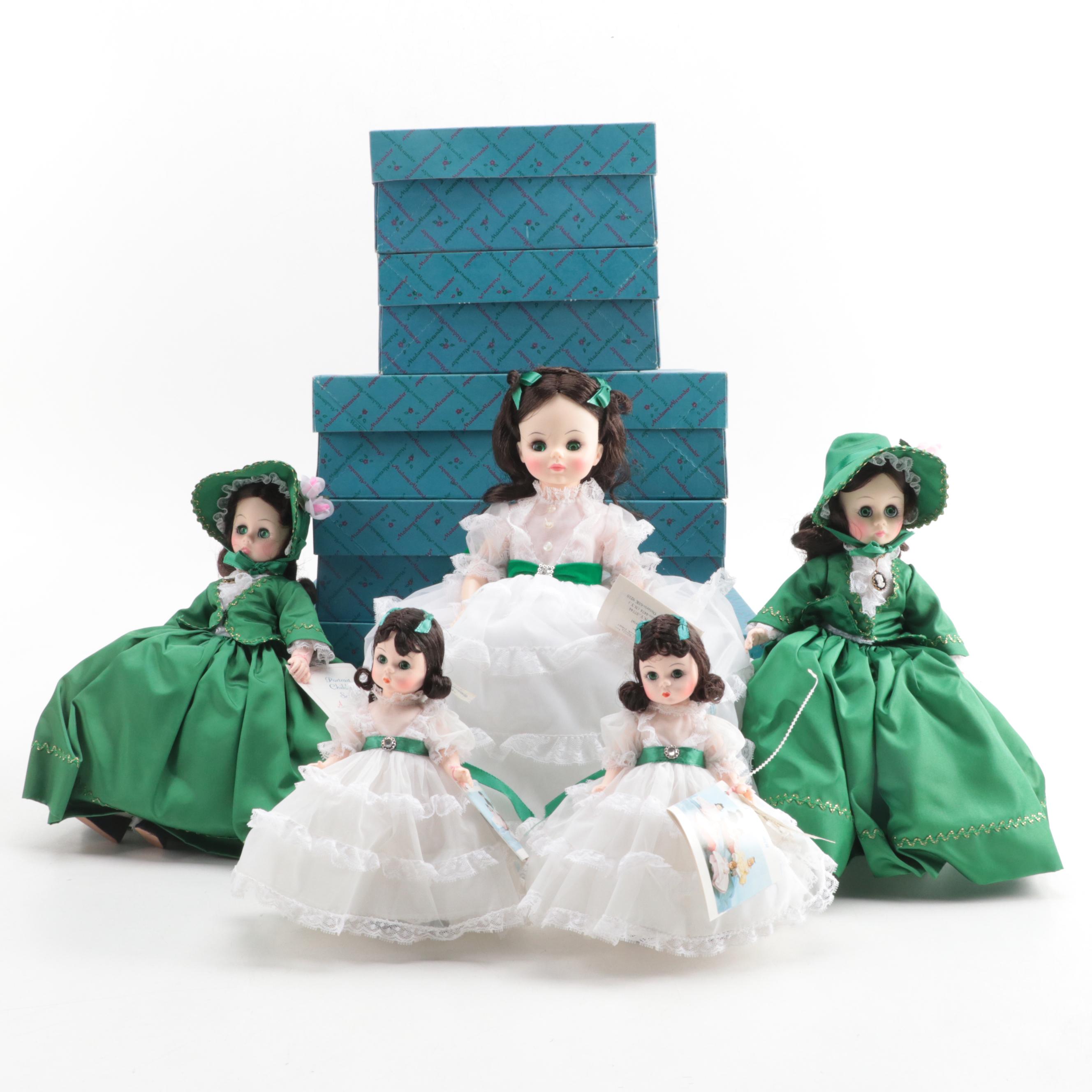 Madame Alexander "Gone with the Wind" and "Scarlett" Dolls