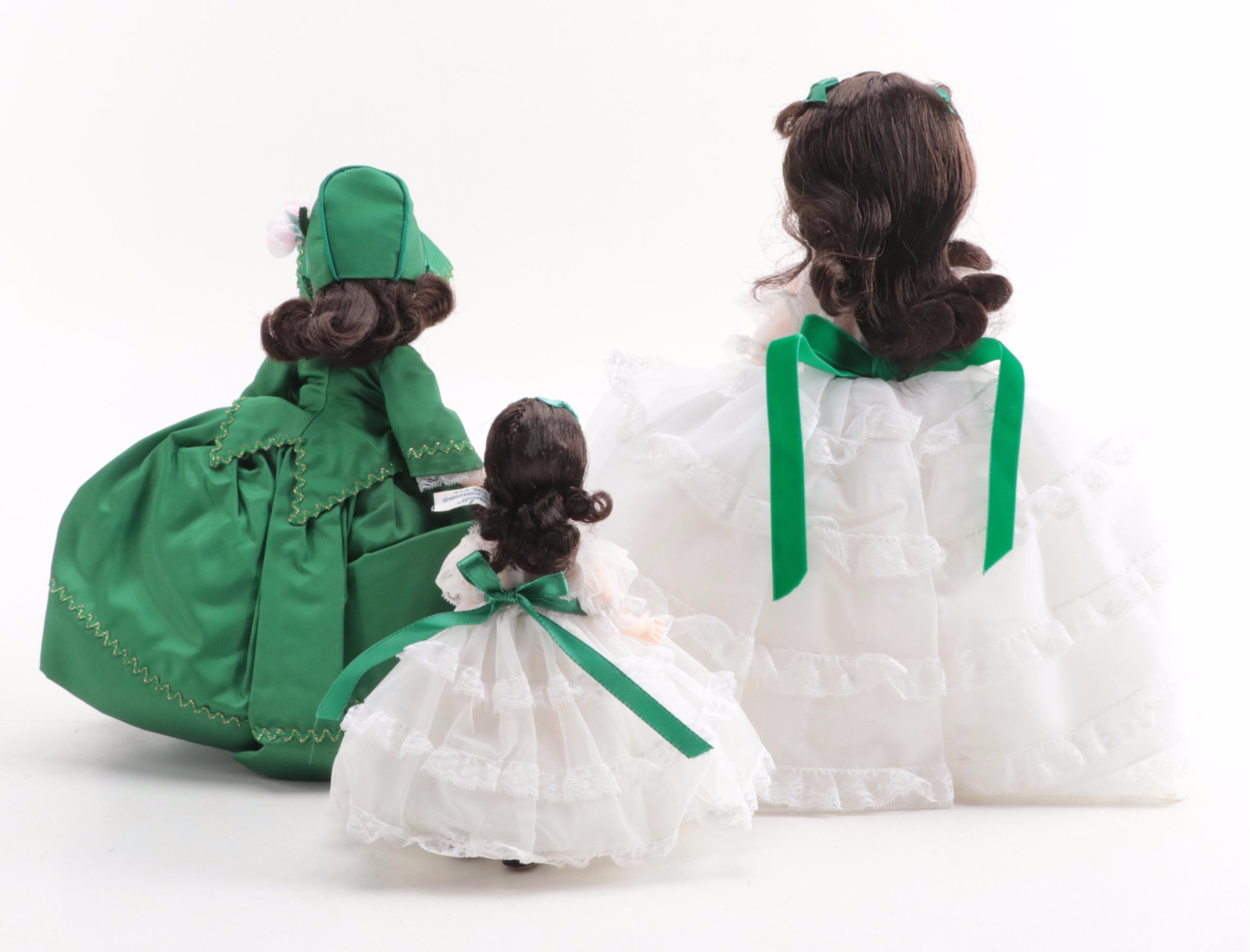 Madame Alexander "Gone with the Wind" and "Scarlett" Dolls